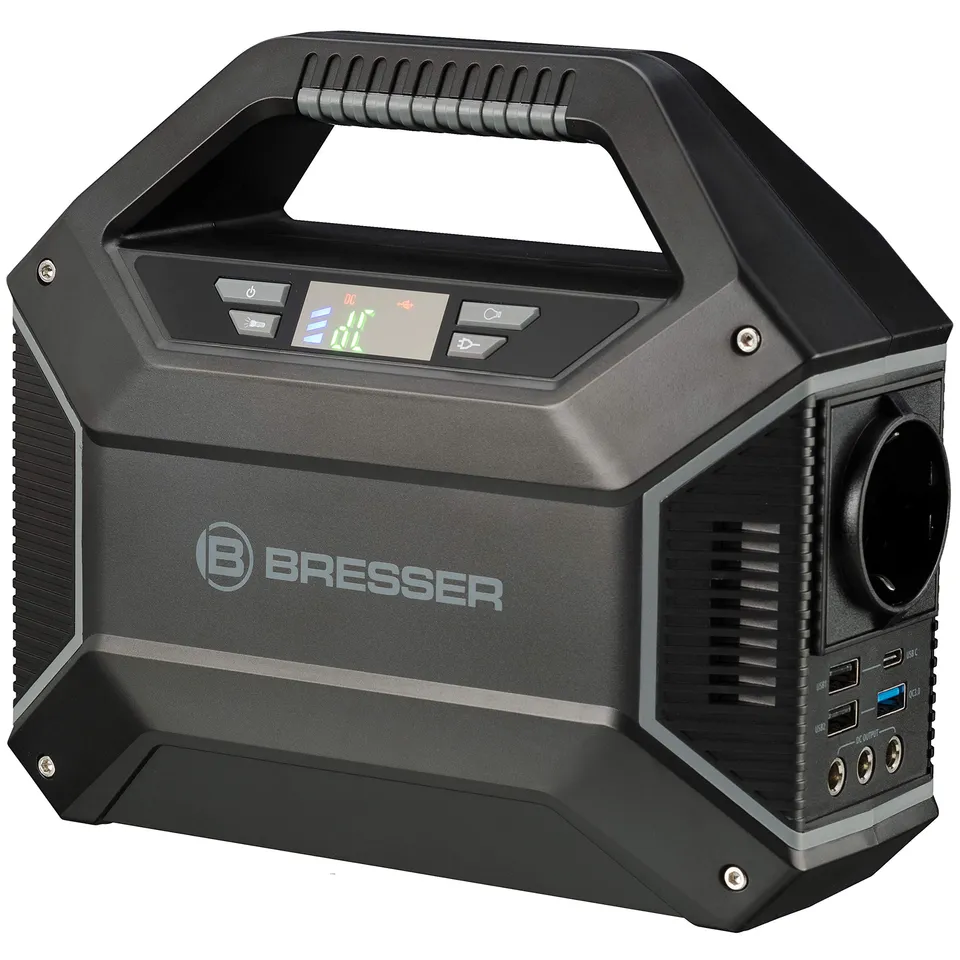 bresser-station-d-alimentation-mobile-100-w-155-wh-3-ports-usb-et-sortie-230-v-p image 1