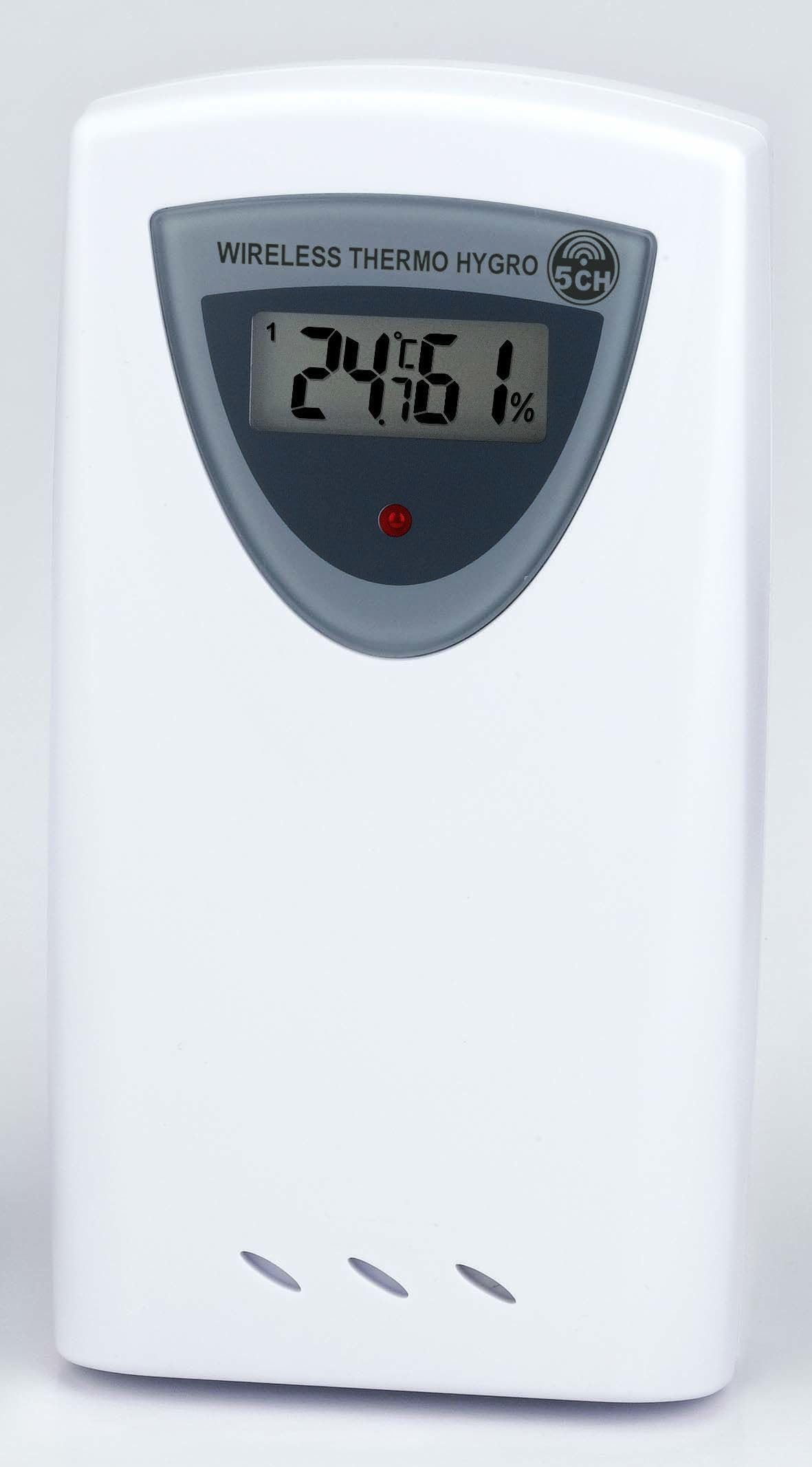 bresser-capteur-thermo-hygro-rc-5ch-blanc-pour-station-m-t-o-433-mhz image 2