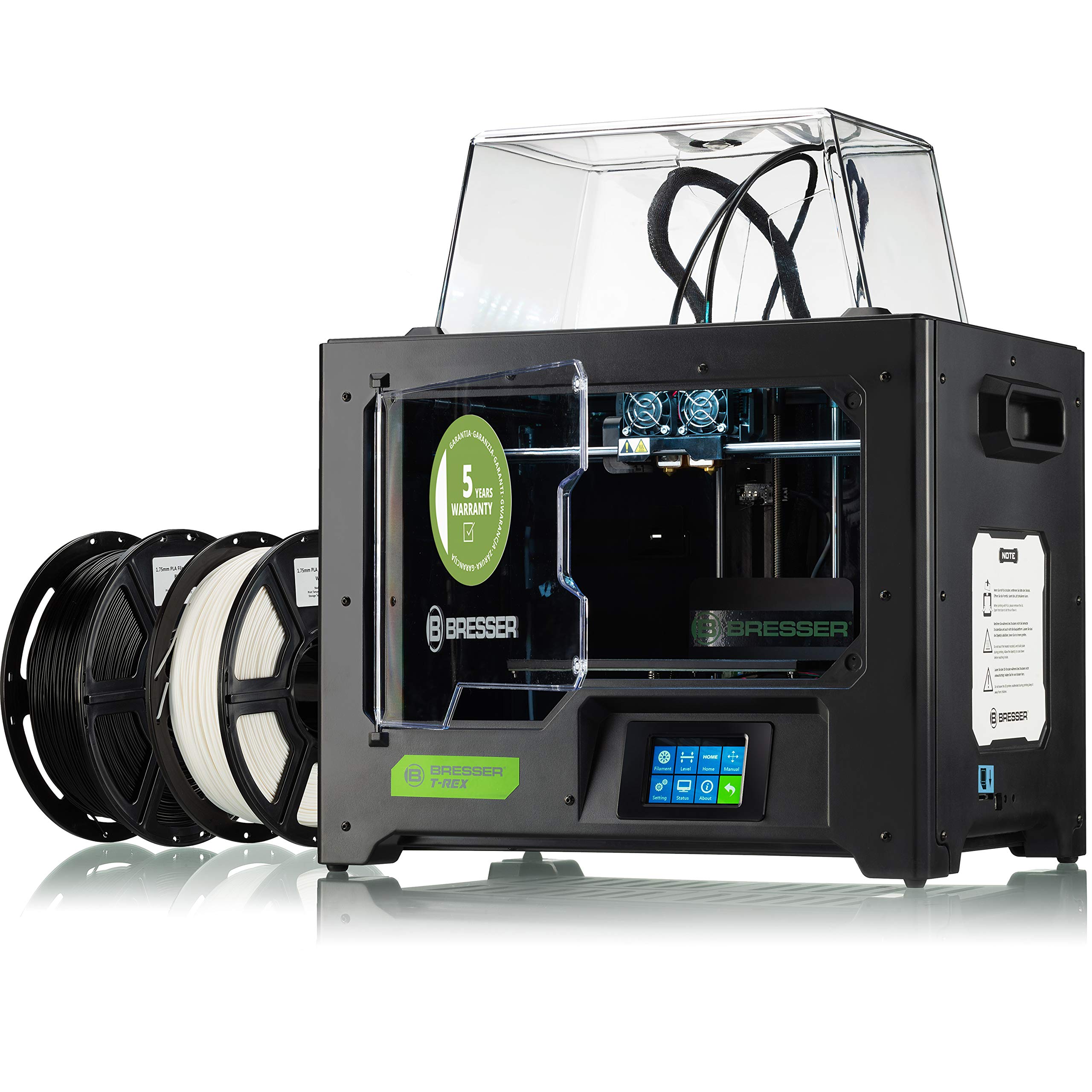 bresser-t-rex-imprimante-3d-fff-wlan-double-extrudeuse-bicolore-227-x-148-x-150- image 1