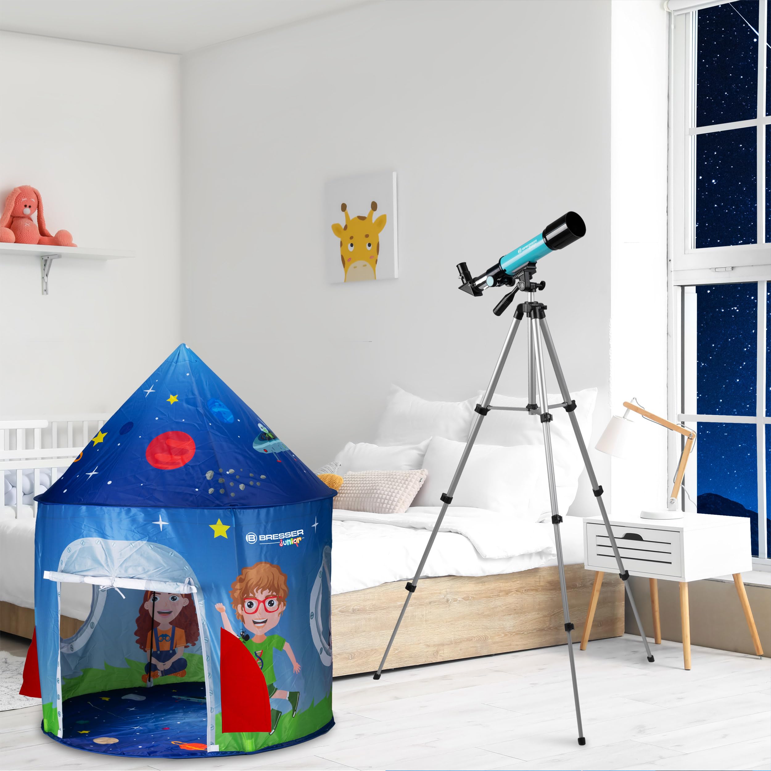 bresser-junior-t-lescope-50-360-bleu-tente-kit-astronomie-enfants image 7