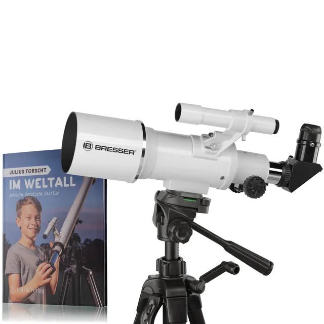 bresser-classic-70-350-t-lescope-r-fracteur-d-butant-avec-tr-pied-support-smartp image 1