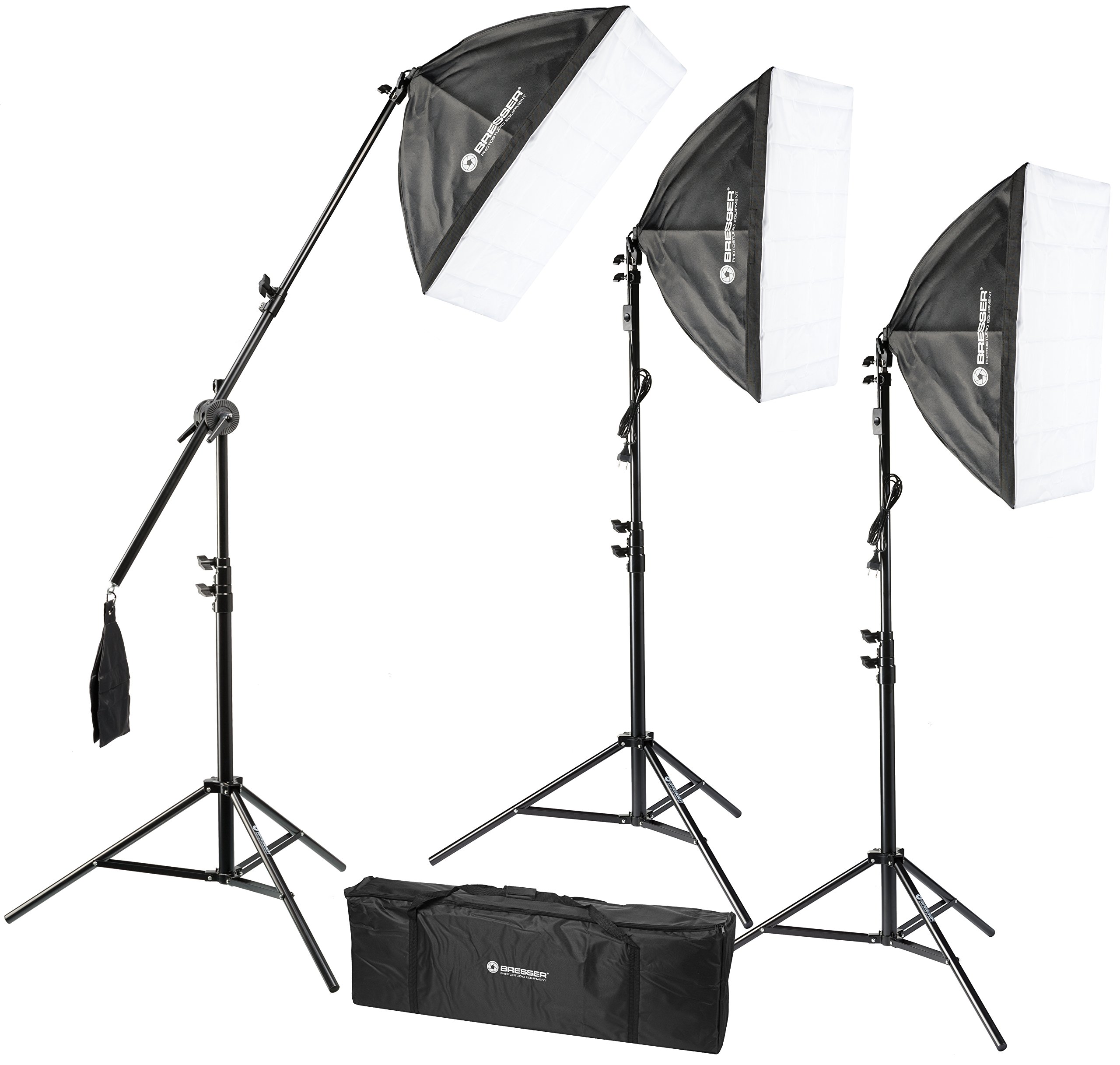 bresser-set-lumi-re-continue-3x-softbox-50x70-cm-125w-5500k-tr-pieds image 1