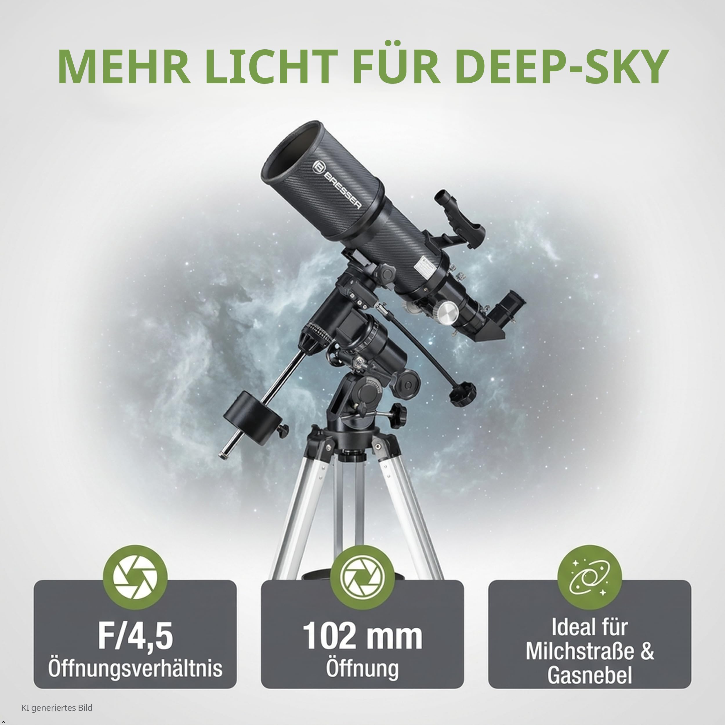 bresser-polaris-102-460-eq3-t-lescope-achromatique-102-mm-filtre-solaire image 3