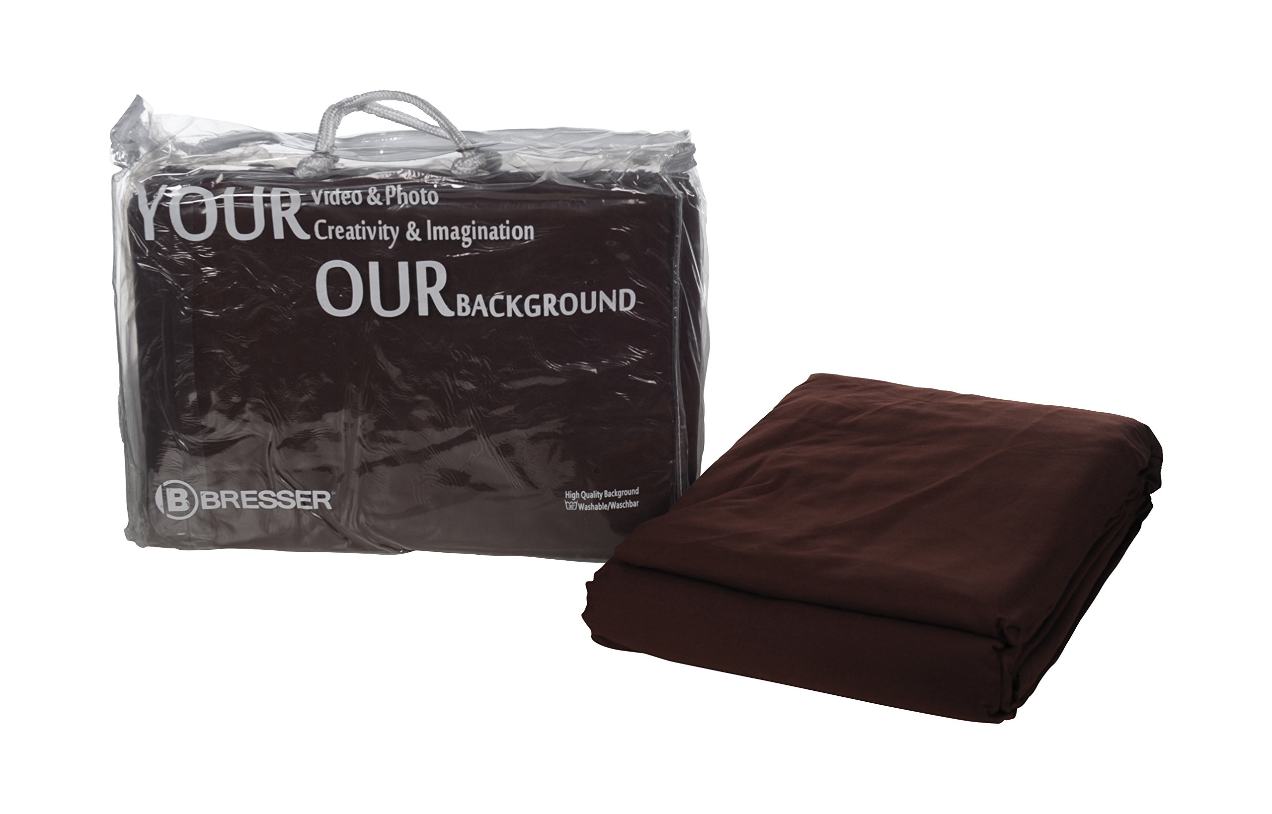 bresser-br-9-drap-de-fond-studio-3-x-4-m-brun-fonc image 1