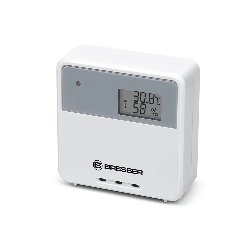 bresser-capteur-thermo-hygro-433-mhz-avec-cran-lcd-port-e-30-m image 1