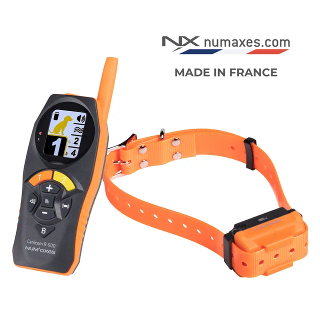 num-axes-canicom-r-500-collier-de-dressage-rechargeable-500-m-1-2-chiens image 1