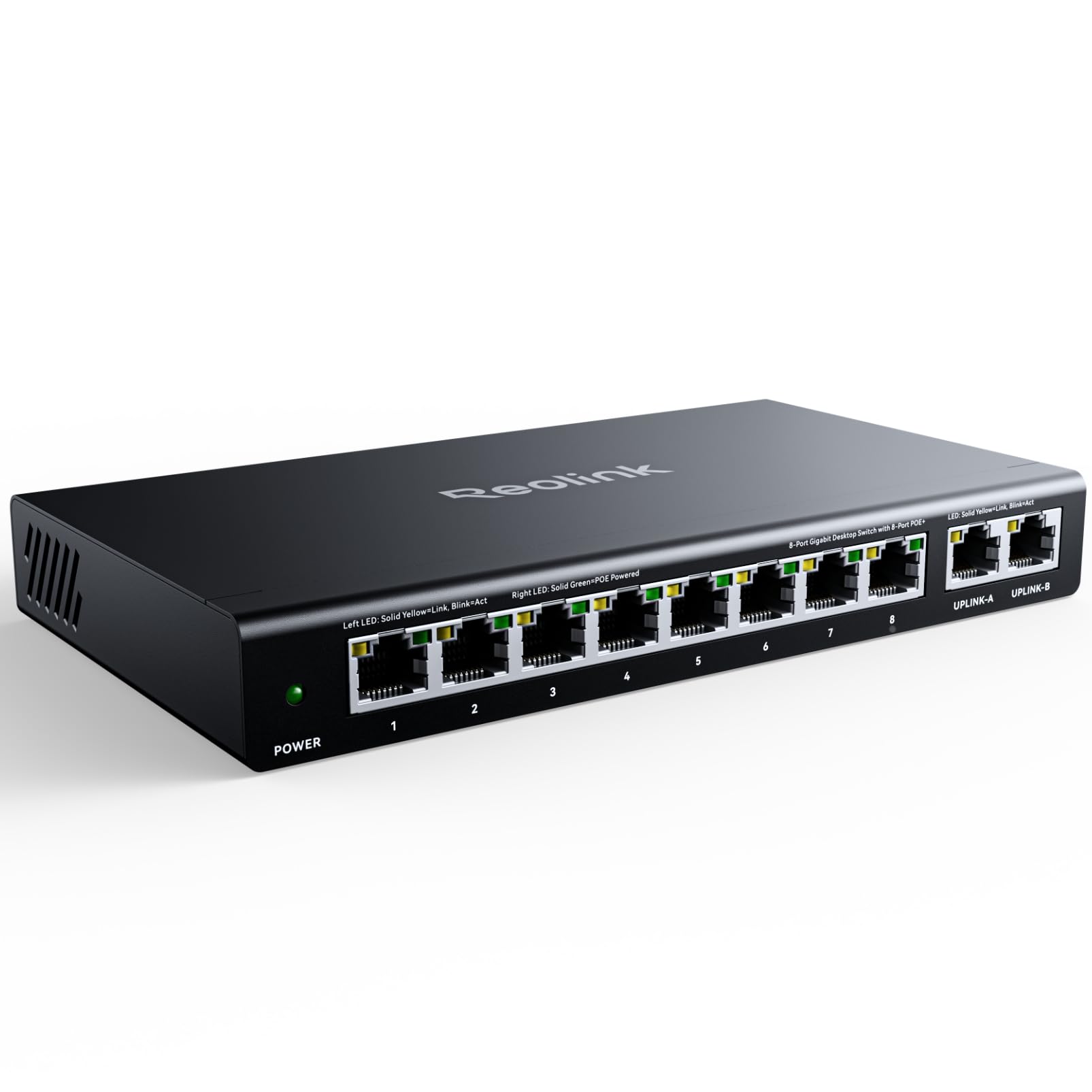 reolink-rla-ps1-commutateur-poe-10-ports-8x-poe-2x-gigabit-uplink-120w image 1