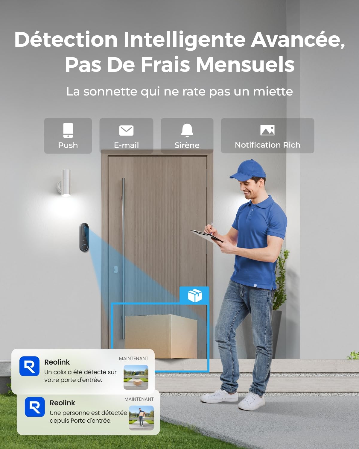 reolink-video-doorbell-cam-ra-sonnette-2k-sans-fil-avec-batterie image 2