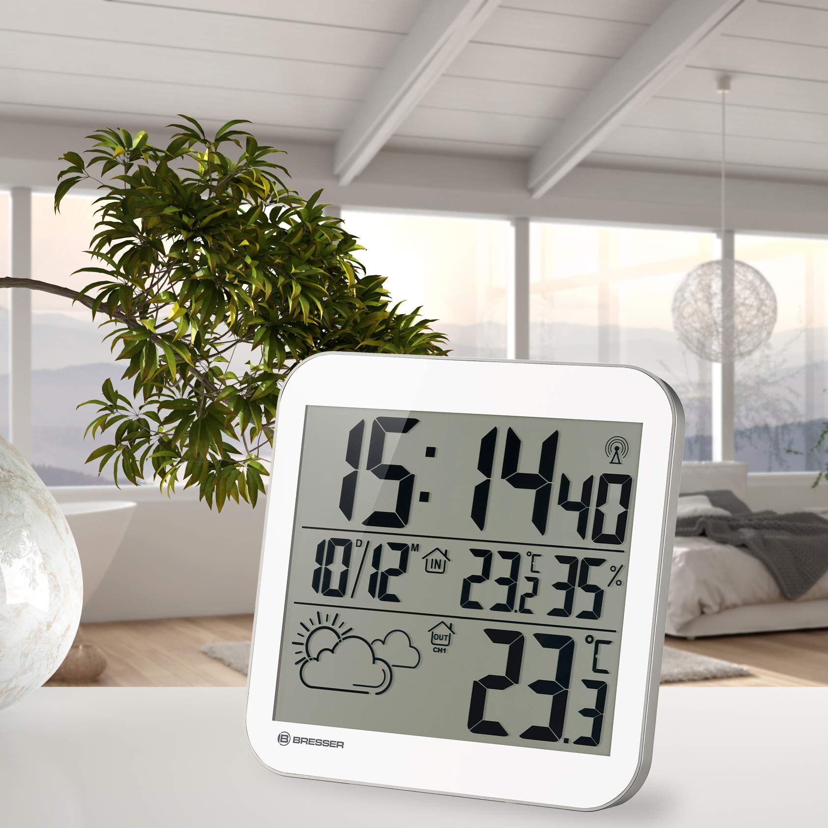 bresser-mytime-lcd-horloge-murale-station-m-t-o-blanche image 6