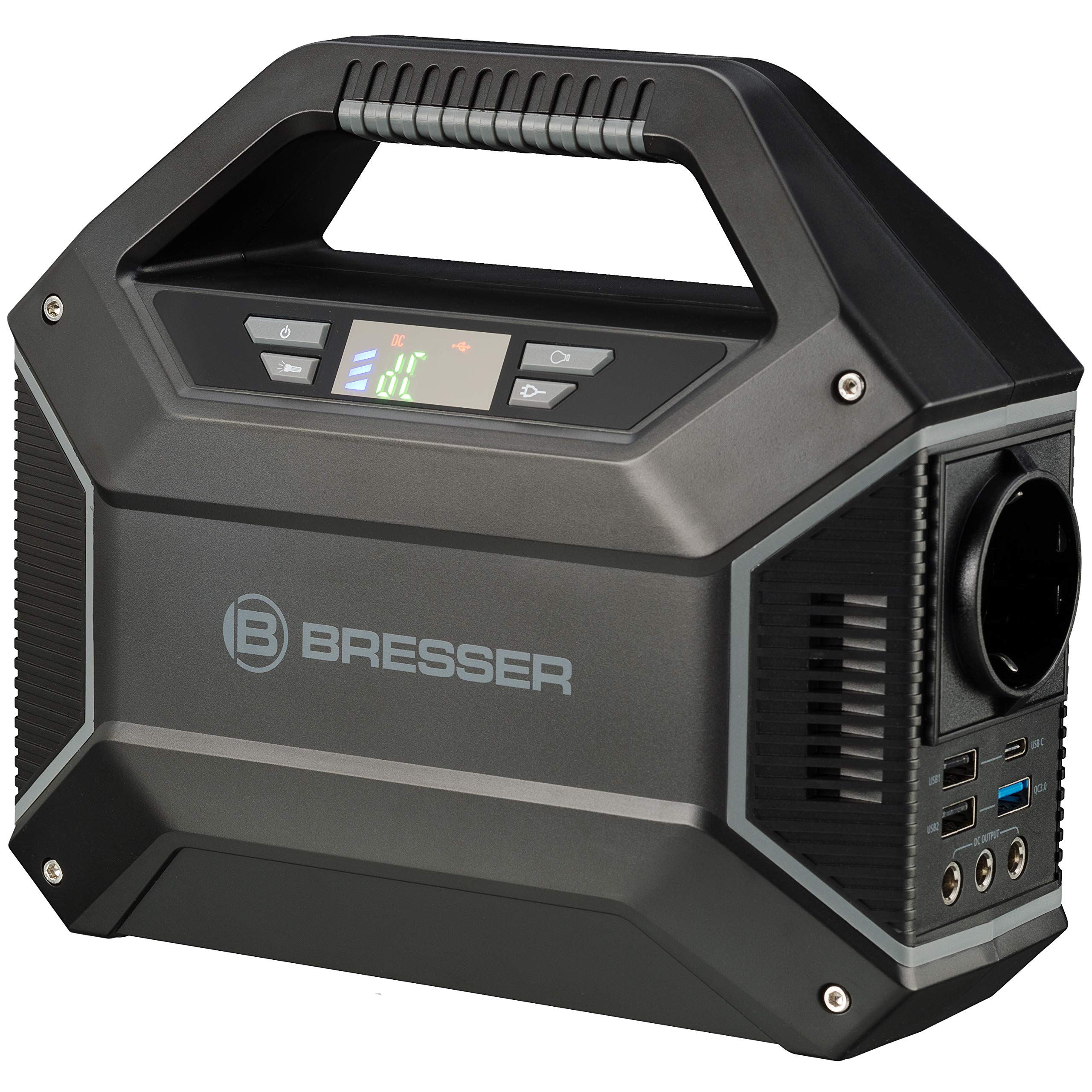 bresser-station-d-alimentation-mobile-100-w-155-wh-3-ports-usb-et-sortie-230-v-p image 1
