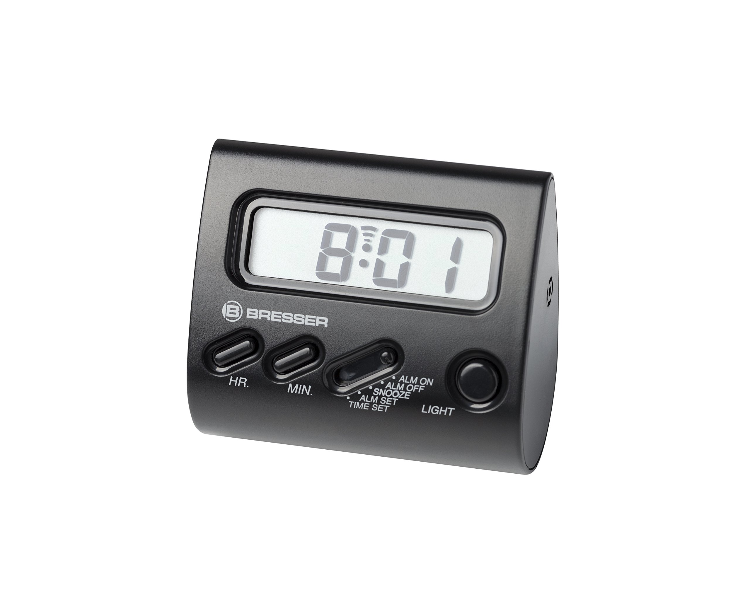 bresser-horloge-yo-r-veil-led-snooze-noir-6-6-x-6-x-3-6-cm image 1