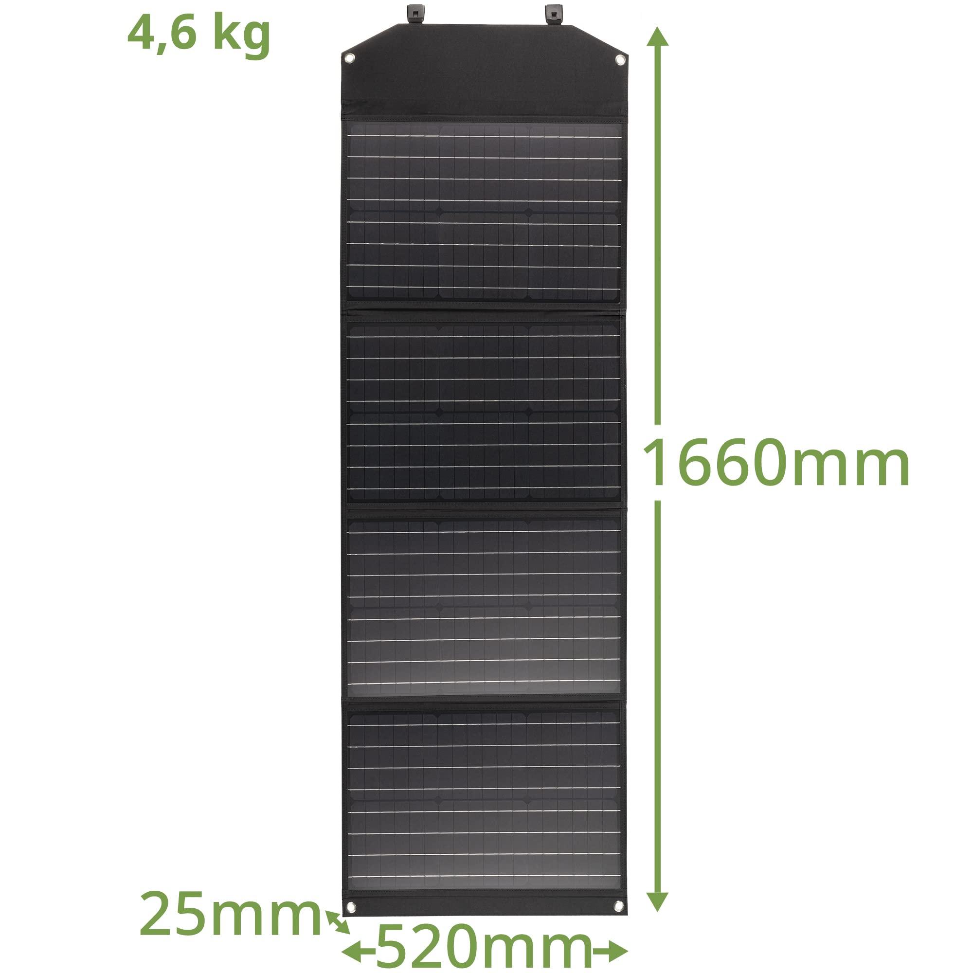 bresser-solarix-chargeur-solaire-120-w-1x-dc-3x-usb-a-qc3-0-charge-rapide image 4