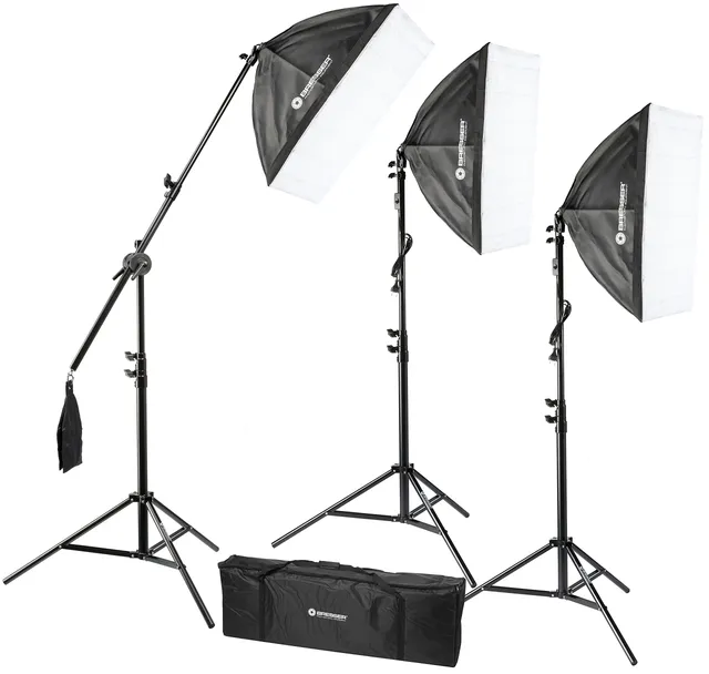 bresser-set-lumi-re-continue-3x-softbox-50x70-cm-125w-5500k-tr-pieds image 1