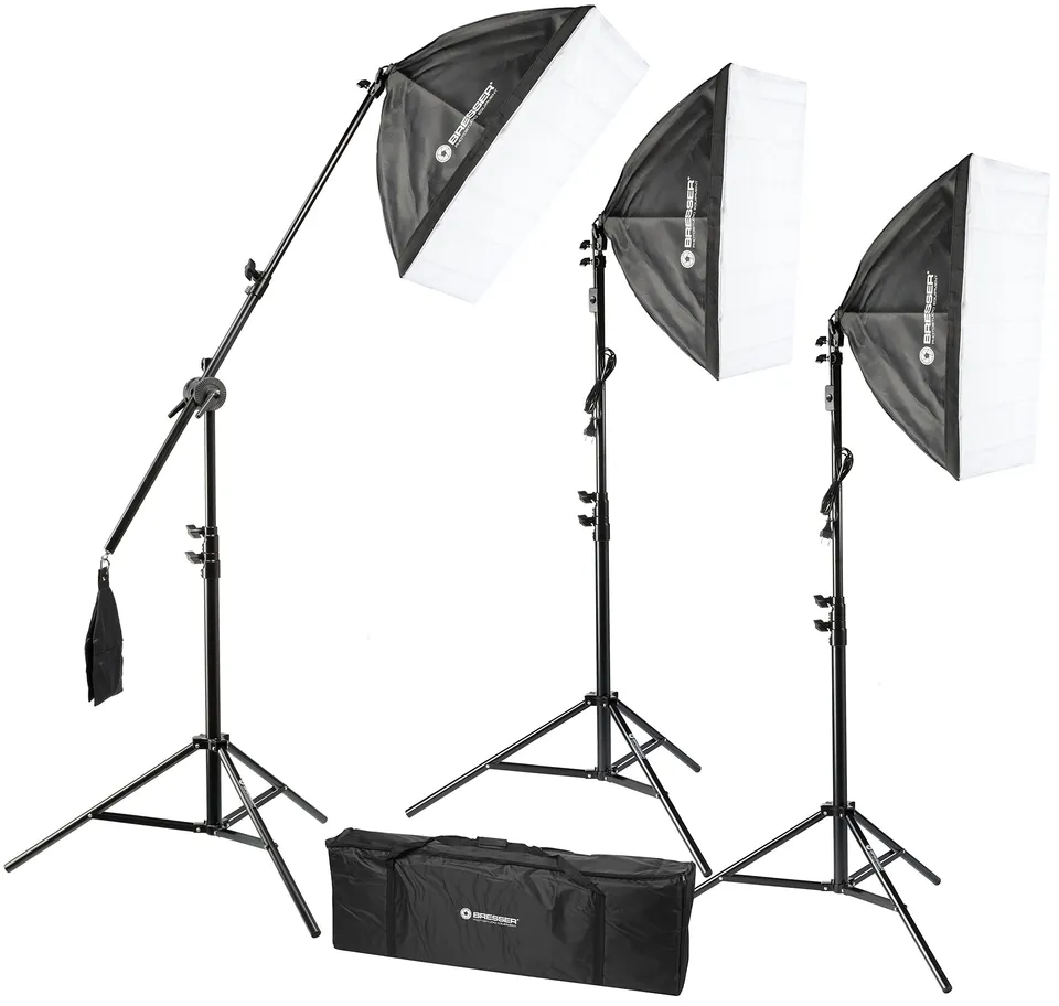 bresser-set-lumi-re-continue-3x-softbox-50x70-cm-125w-5500k-tr-pieds image 1