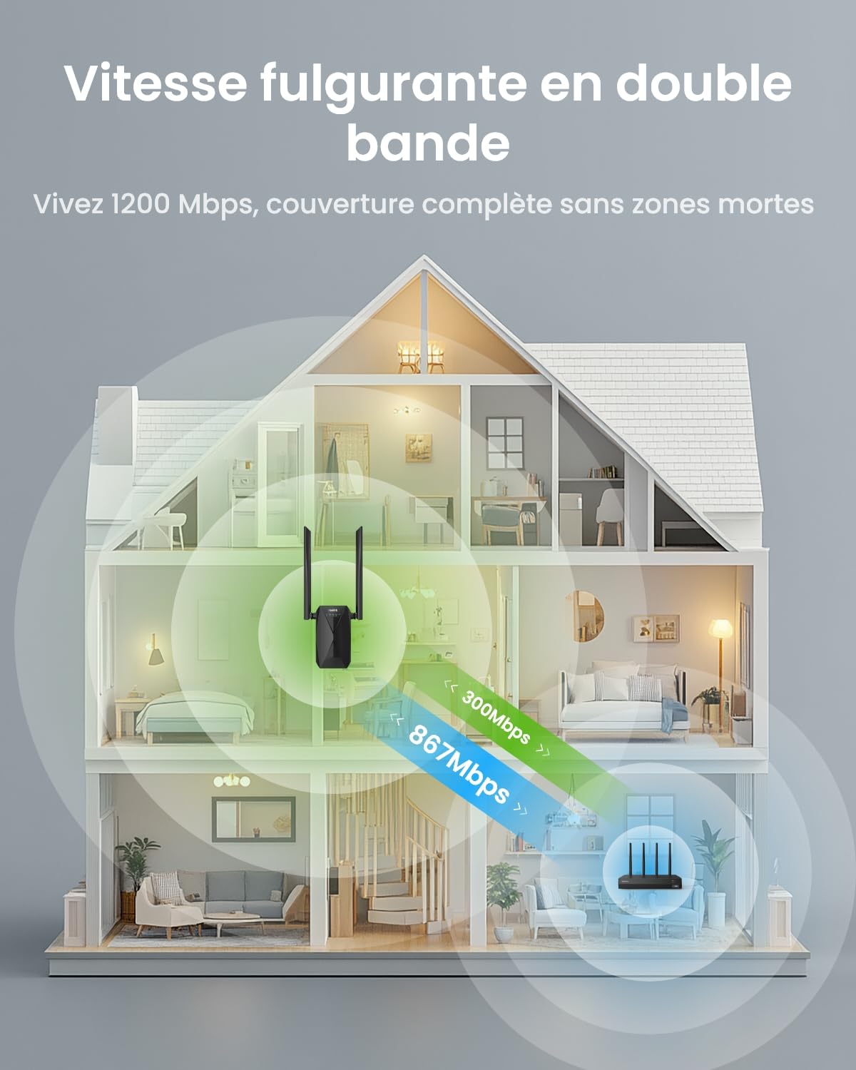 reolink-rla-we1-r-p-teur-wi-fi-dual-band-1200-mbps-amplificateur-140-m-mode-mesh image 3