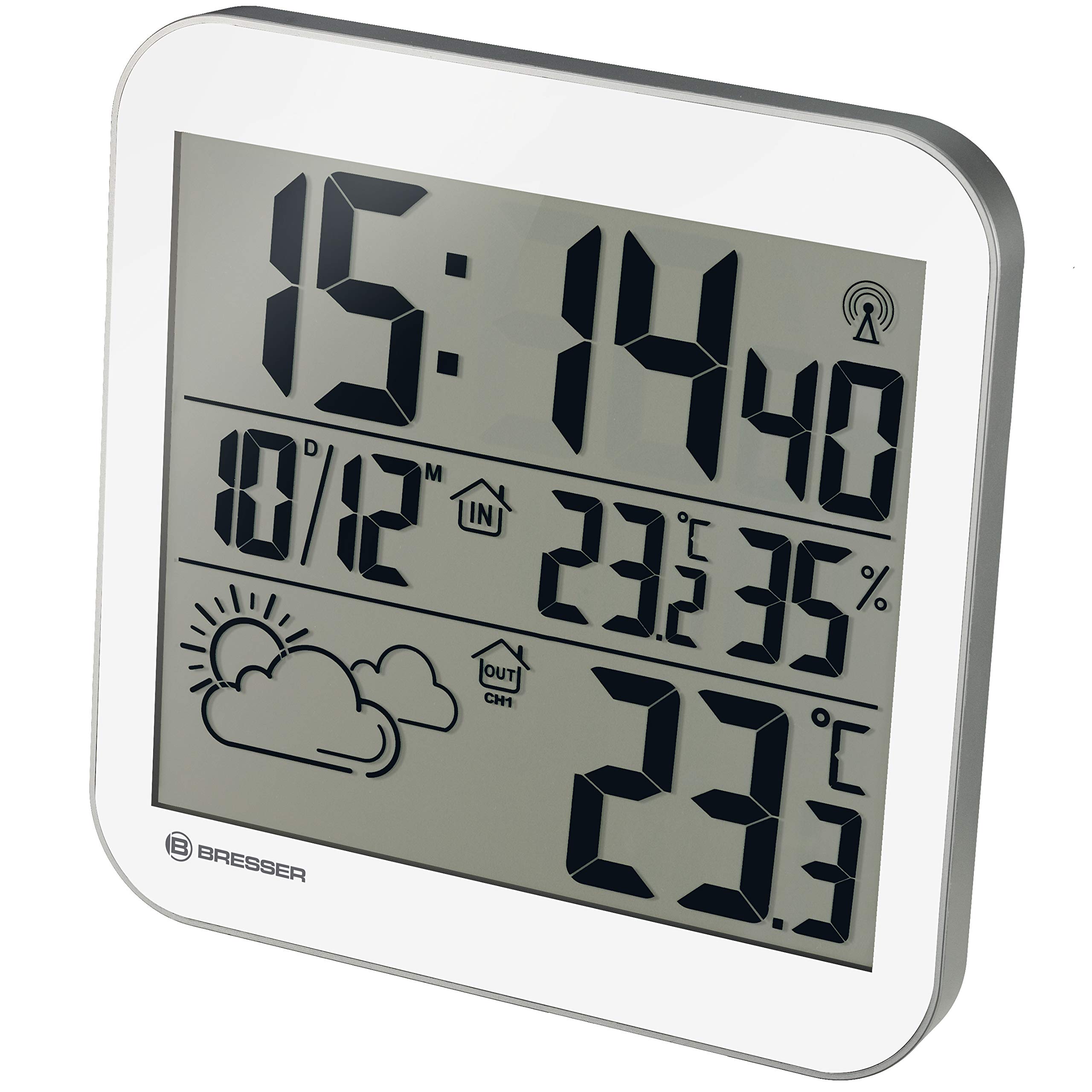 bresser-mytime-lcd-horloge-murale-station-m-t-o-blanche image 2