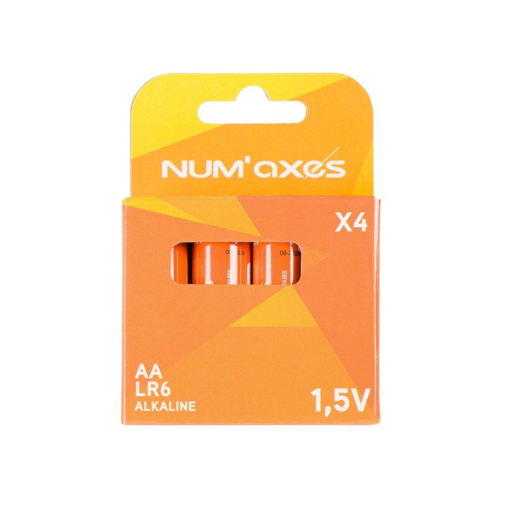 num-axes-pack-de-4-piles-aa-lr06-alcalines-pour-cam-ras-pie image 1