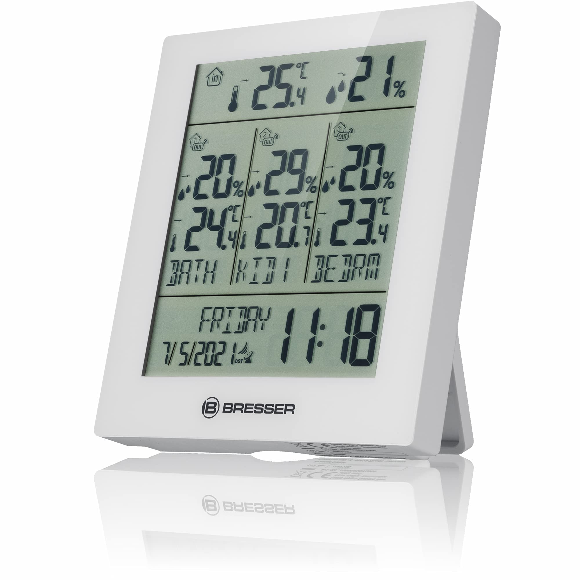 bresser-quadro-neo-station-m-t-o-sans-fil-avec-3-capteurs-ext-rieurs-blanc image 4