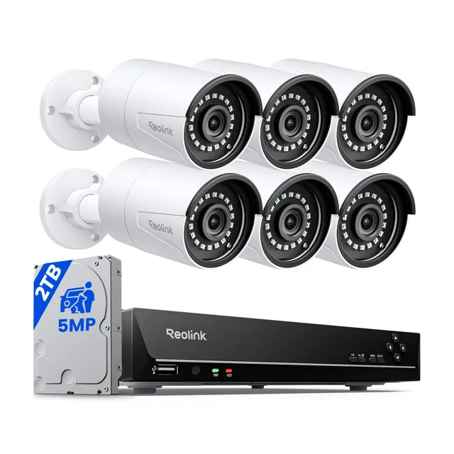 reolink-rlk8-410b6-5mp-kit-de-vid-osurveillance-poe-8-canaux-5mp-avec-6-cam-ras- image 1
