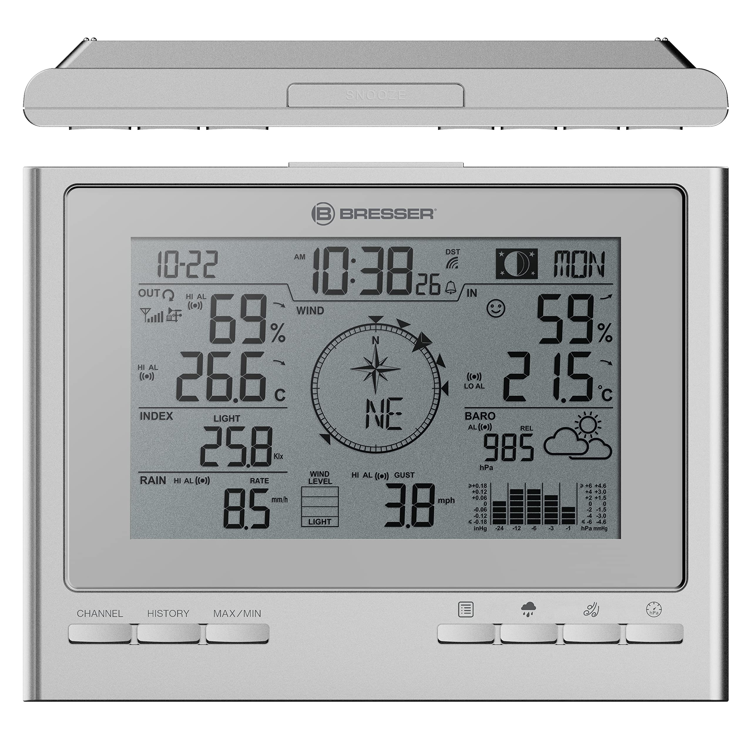bresser-climatescout-7003100-base-suppl-mentaire-station-m-t-o-argent image 3