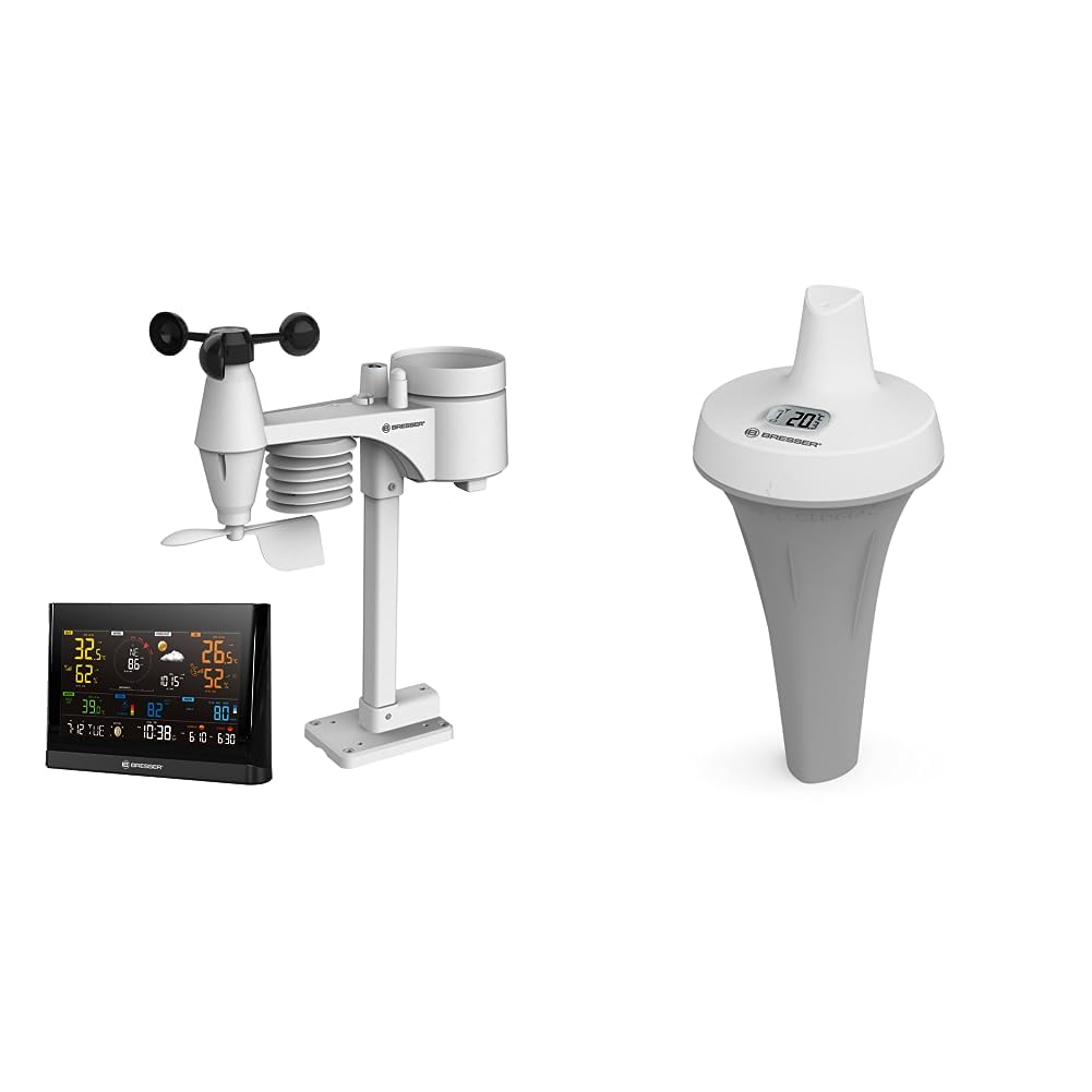 bresser-station-m-t-o-wi-fi-comfort-noire-avec-capteur-professionnel-7-en-1-et-c image 8