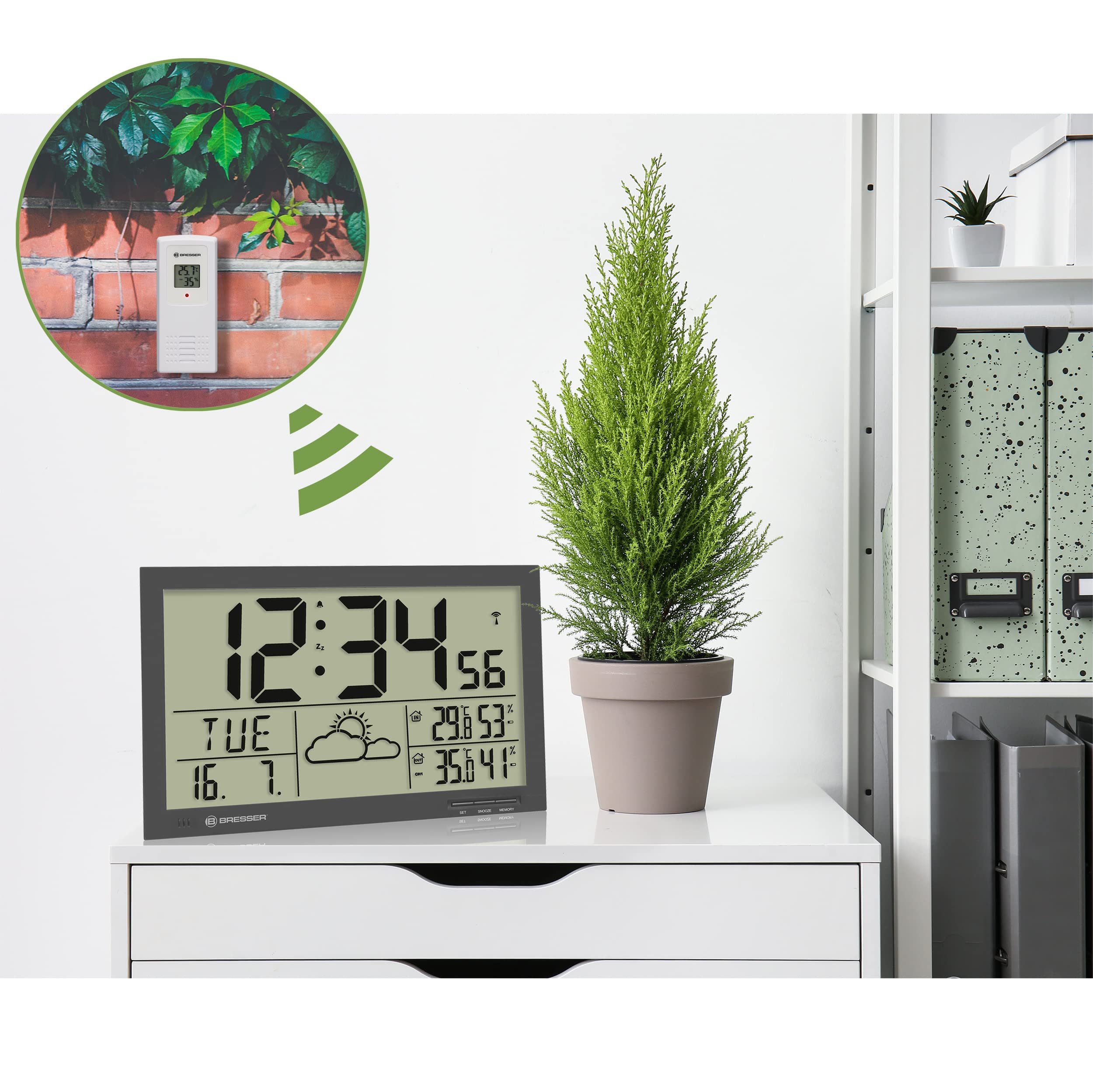 bresser-mytime-jumbo-station-m-t-o-sans-fil-avec-horloge-murale-lcd-capteur-ext- image 2