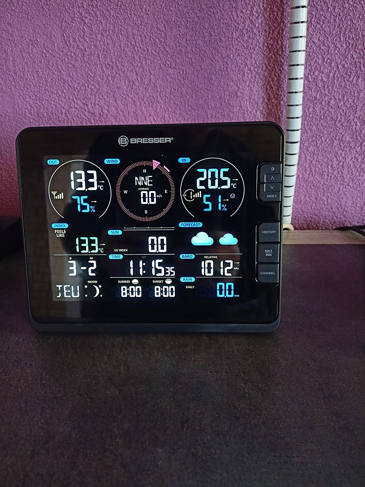 Station pro bluffante