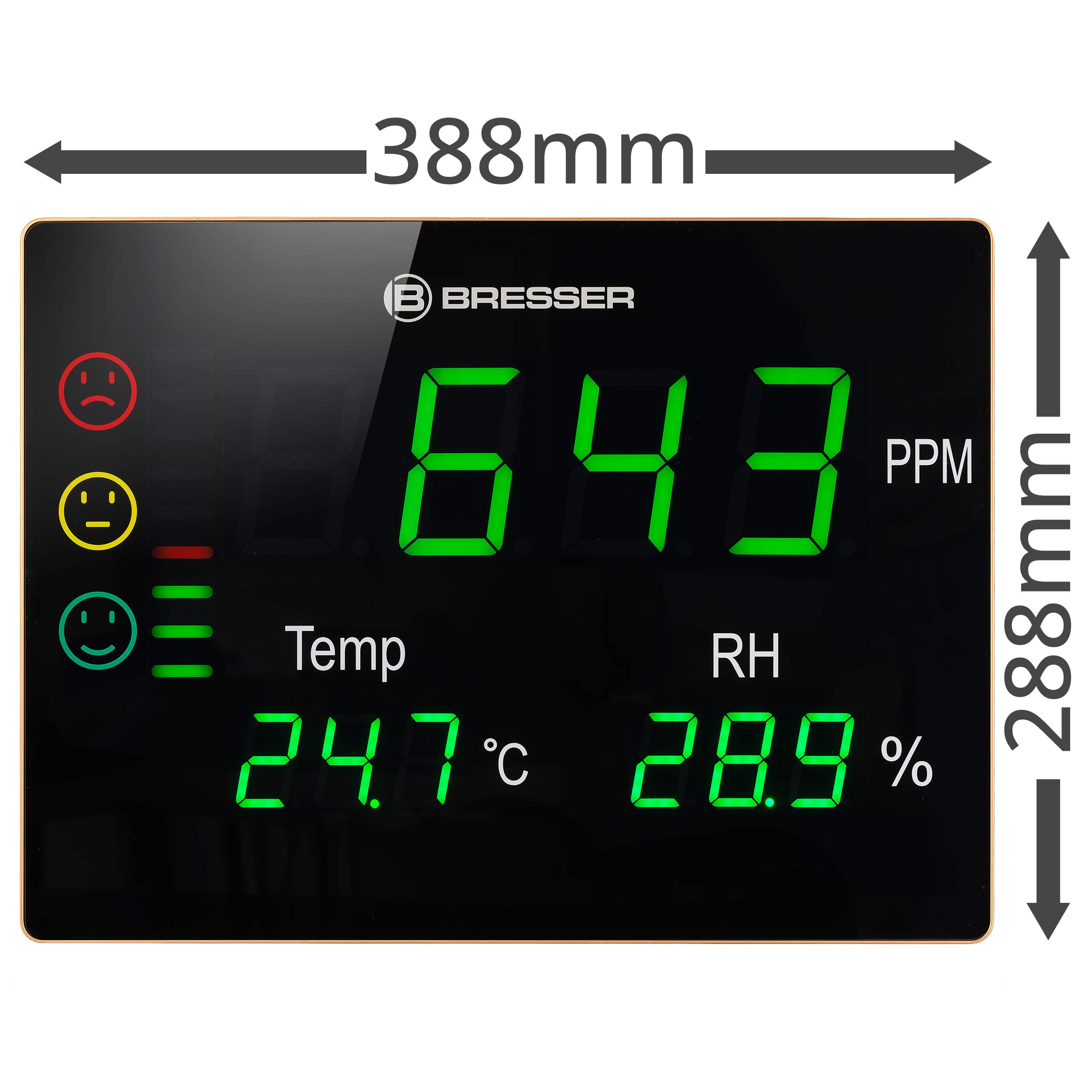 bresser-smile-xxl-7004030-moniteur-co2-temp-rature-humidit-noir image 4