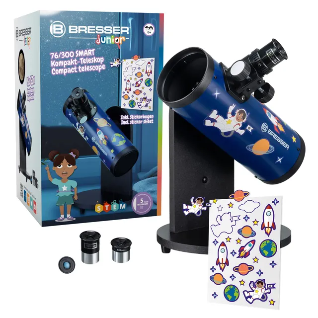 bresser-junior-76-300-smart-t-lescope-compact-pour-enfant image 1