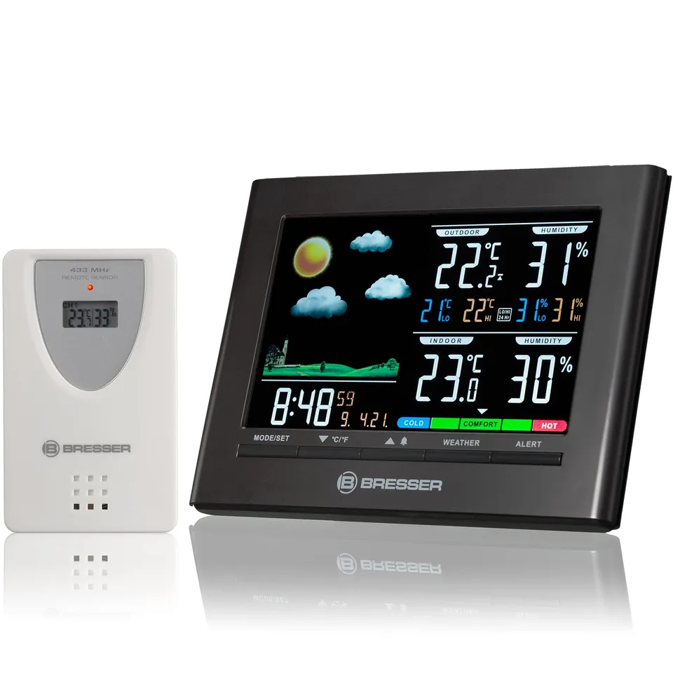 bresser-neomeo-7007330-station-m-t-o-sans-fil-avec-qualit-de-l-air image 1