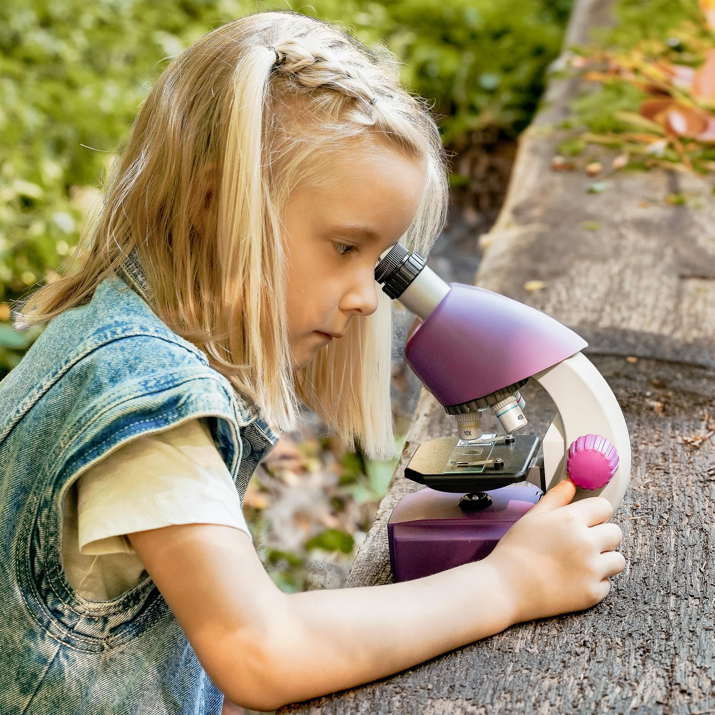 bresser-junior-microscope-enfants-40x-640x-led-support-smartphone-violet image 4