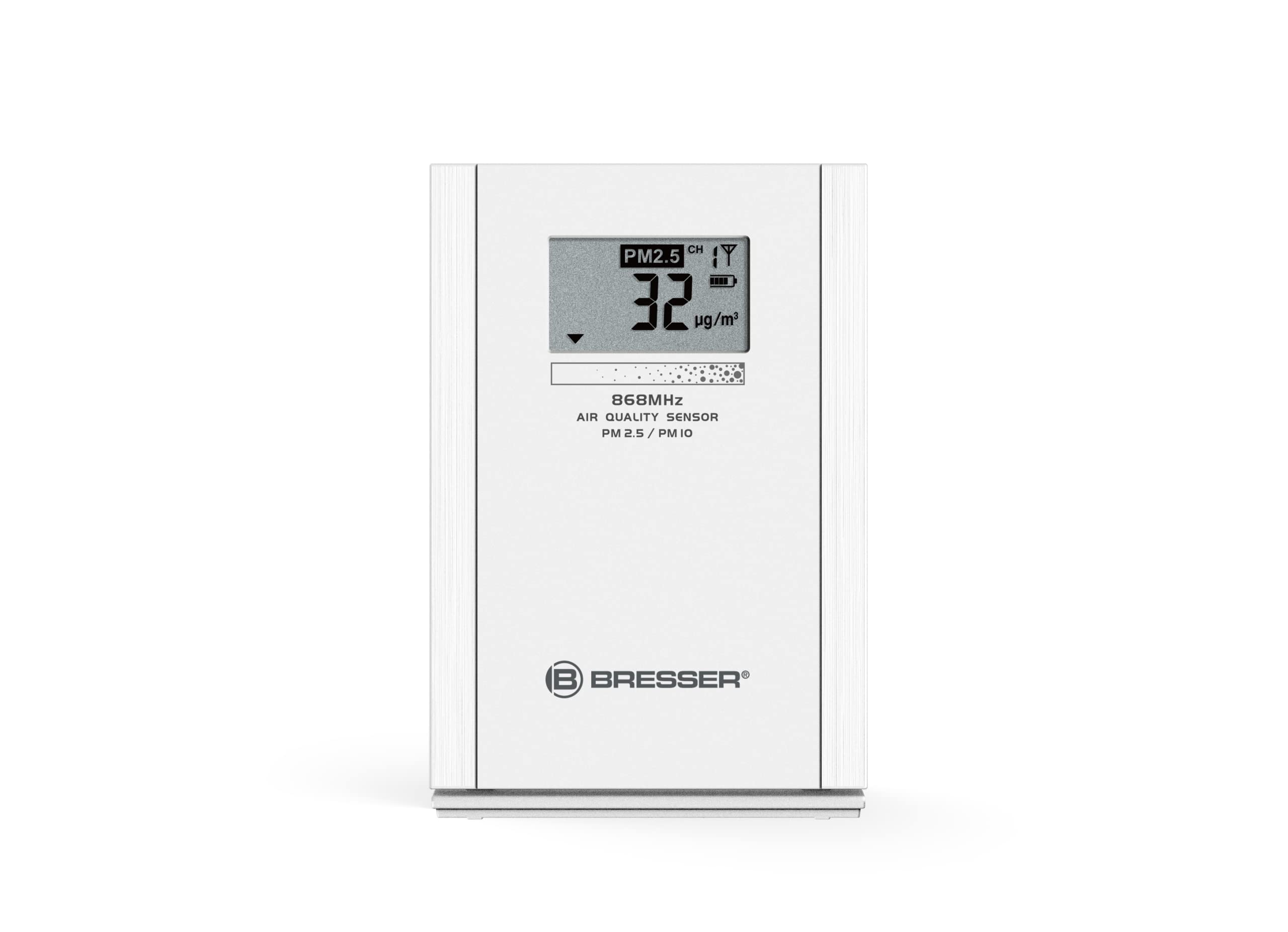 bresser-capteur-de-qualit-d-air-pm2-5-pm10-avec-cran-lcd-100-m image 1