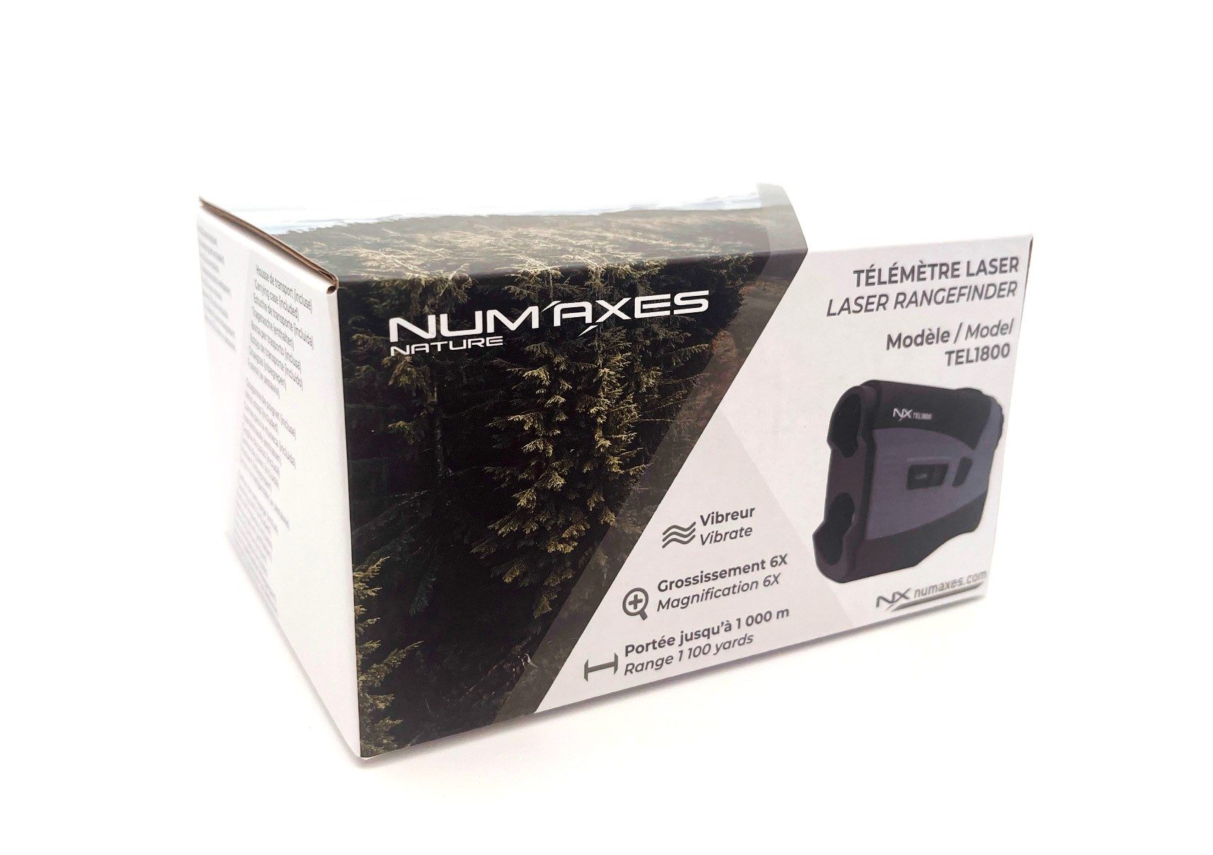 num-axes-t-l-m-tre-laser-tel1800-mesure-5-1000-m-tres-chasse-et-golf image 2