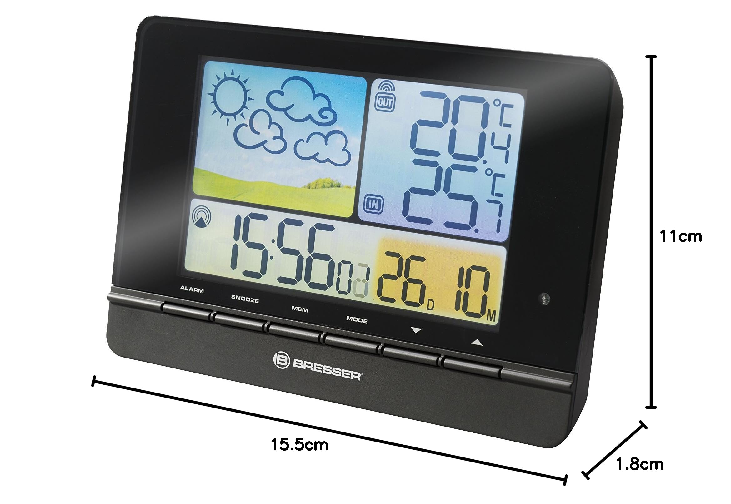 bresser-meteotrend-colour-station-m-t-o-radio-pilot-e-avec-capteur-ext-rieur image 5