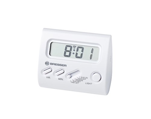bresser-horloge-yo-r-veil-led-snooze-noir-6-6-x-6-x-3-6-cm image 8