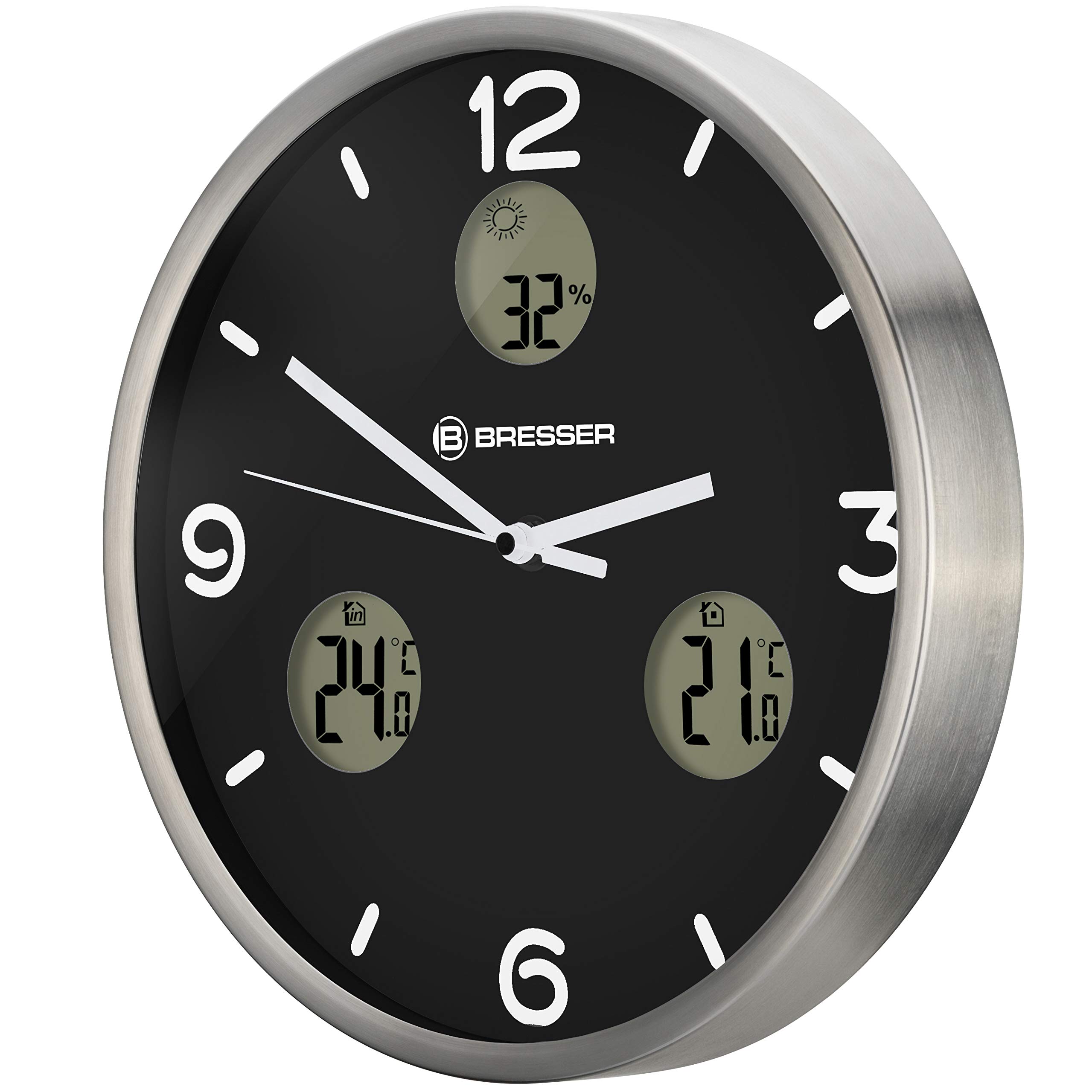 bresser-mytime-io-nx-horloge-murale-radio-pilot-e-30-cm-avec-thermo-hygrom-tre-n image 2