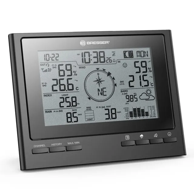 bresser-climatescout-7003100-base-additionnelle-pour-station-m-t-o-noir image 1