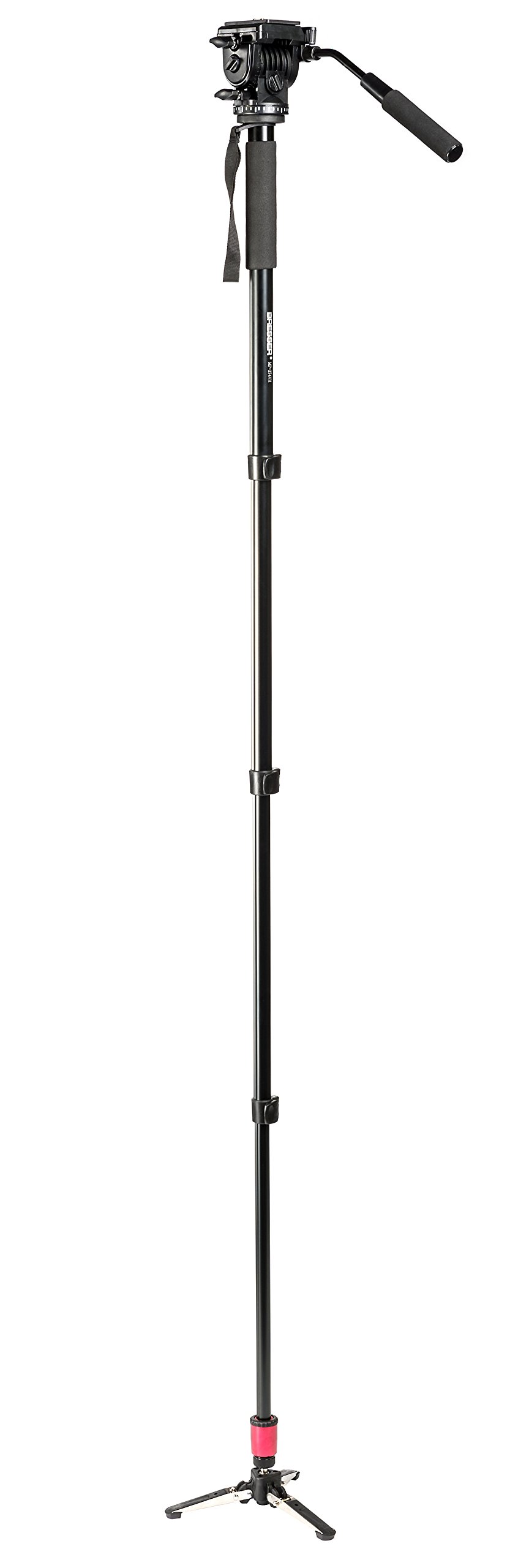 bresser-mp-274vh-traveler-monopode-65-179-cm-avec-t-te-vid-o-2-axes image 2