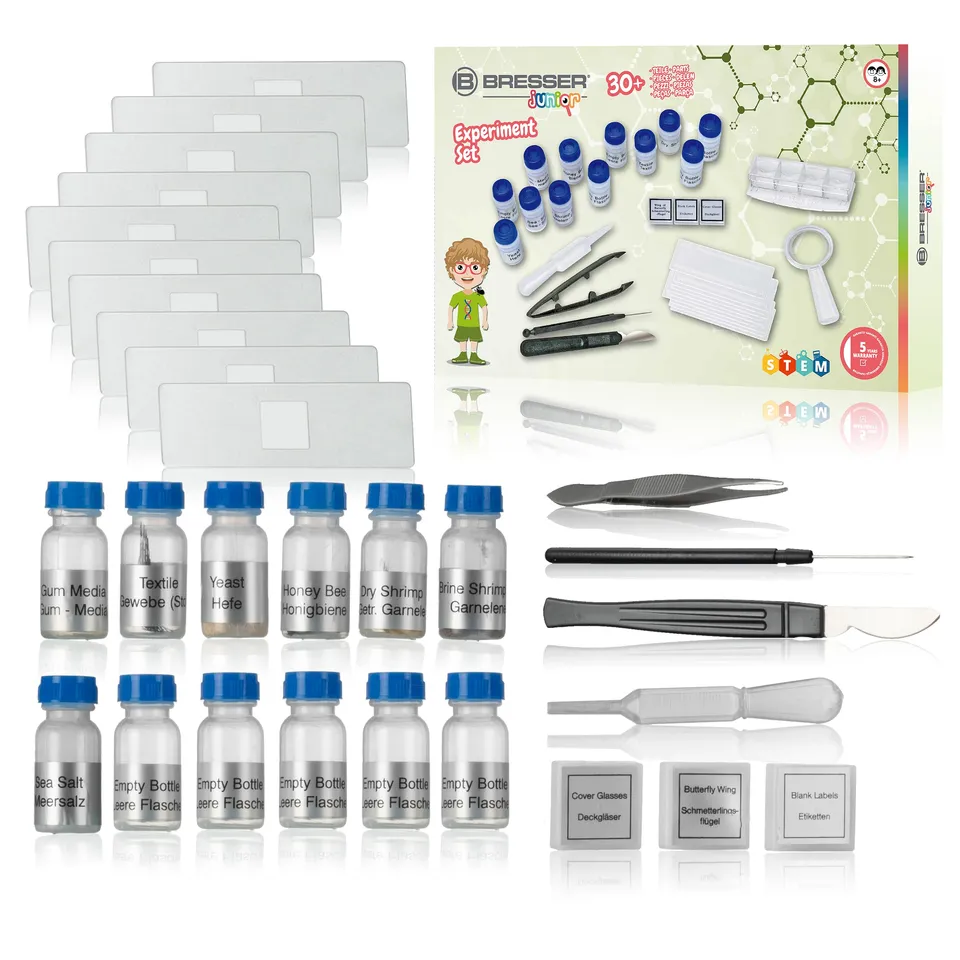 bresser-junior-set-d-exp-rience-avec-accessoires-de-microscopie-couvre-objets-et image 1