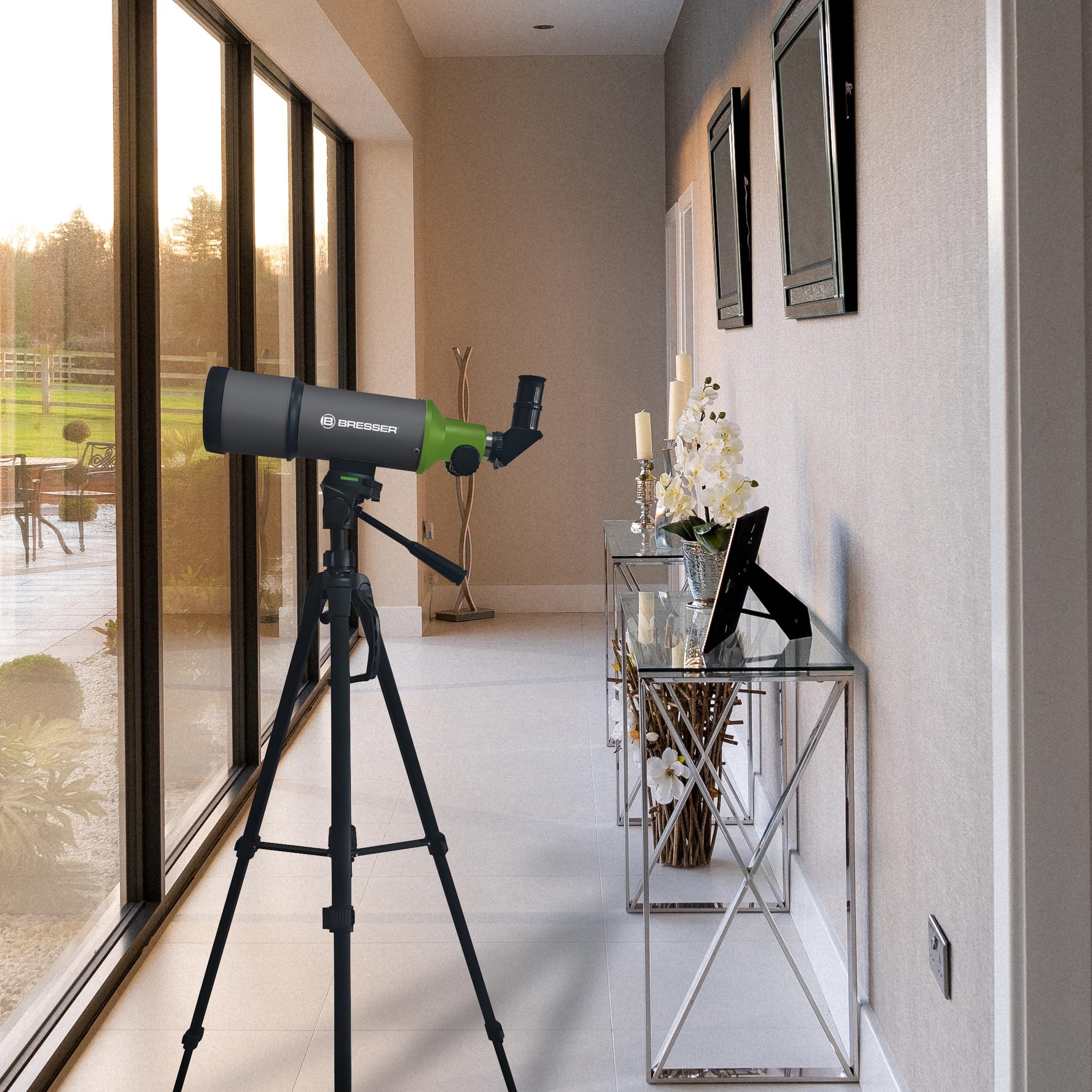 bresser-night-explorer-80-400-t-lescope-astronomique-avec-smartphone-et-sac-dos image 6