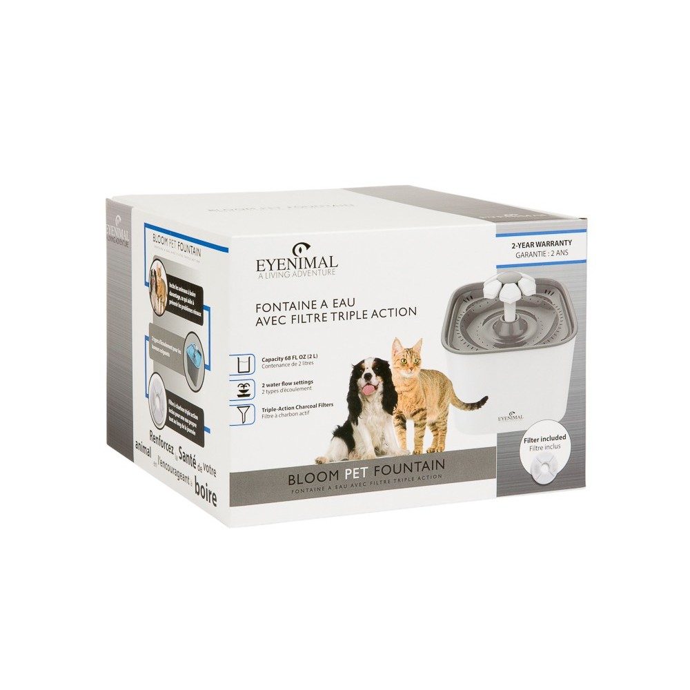 num-axes-bloom-pet-fountain-fontaine-eau-2-l-pour-chat image 3