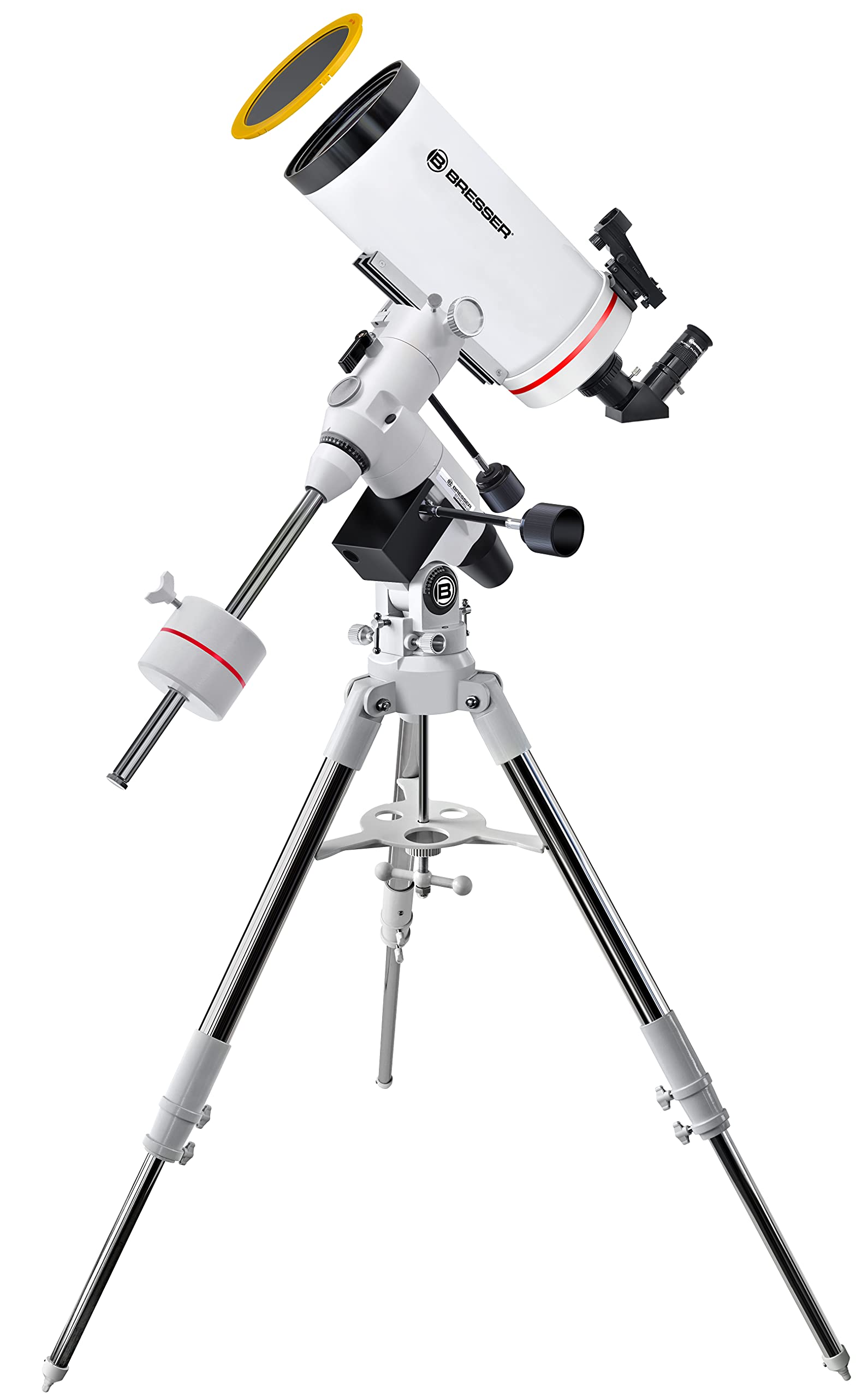 bresser-messier-mc-127-1900-t-lescope-maksutov-sur-exos-2-eq-5-blanc image 1