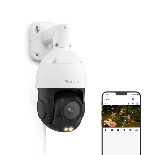 reolink-rlc-823s1-cam-ra-poe-ext-rieure-4k-ptz-zoom-optique-5x-360 image 1