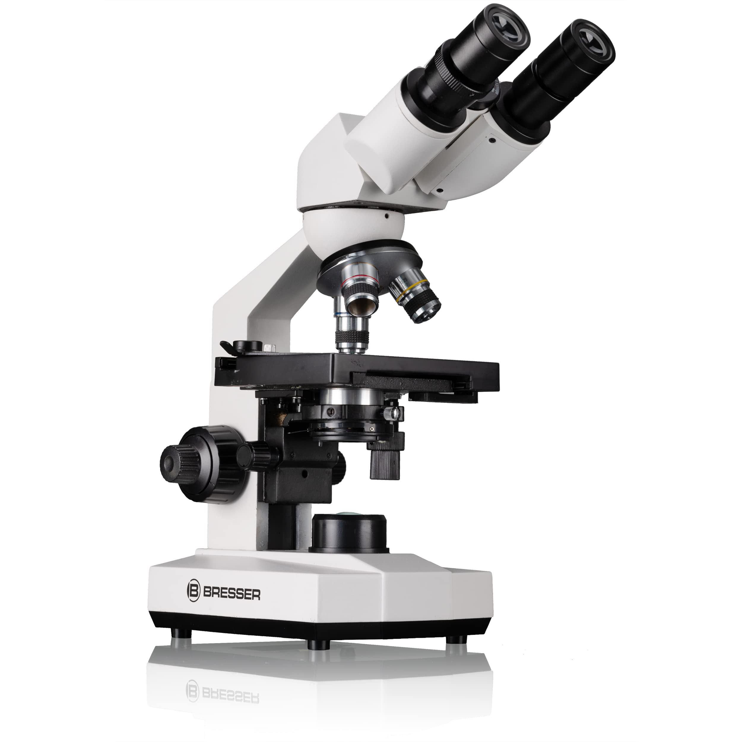 bresser-erudit-basic-bino-microscope-biologique-40x-400x-binoculaire-led image 1