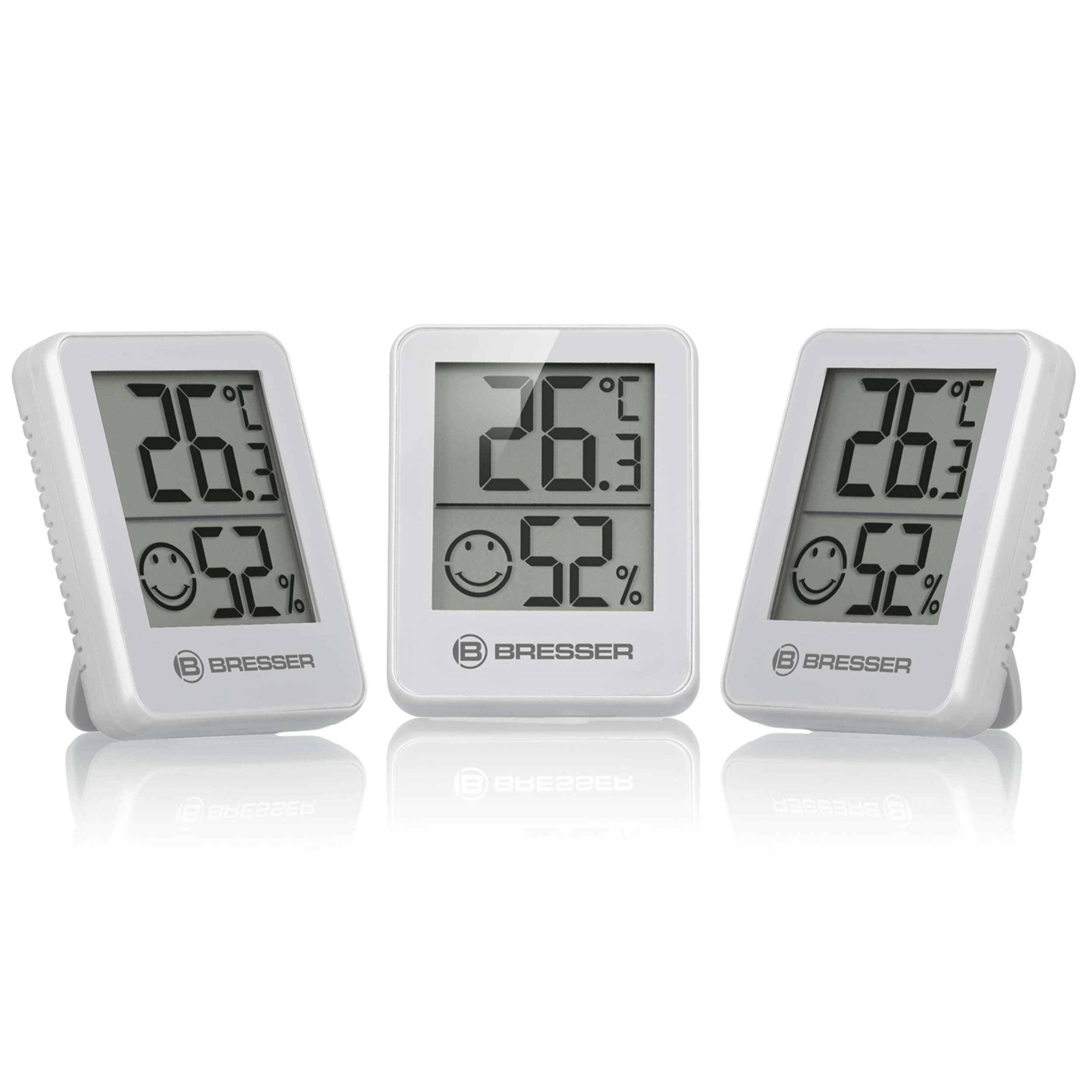 bresser-temeo-hygro-lot-de-3-thermo-hygrom-tres-indicateurs-blanc image 1