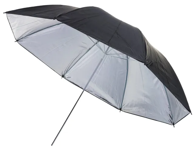 bresser-br-bs110-parapluie-r-flecteur-studio-noir-argent-110-cm image 1