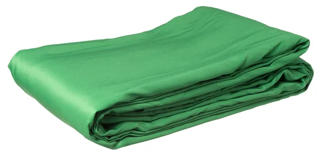 bresser-f002120-tissu-de-fond-polyester-vert-chroma-key-3-x-6-m image 1