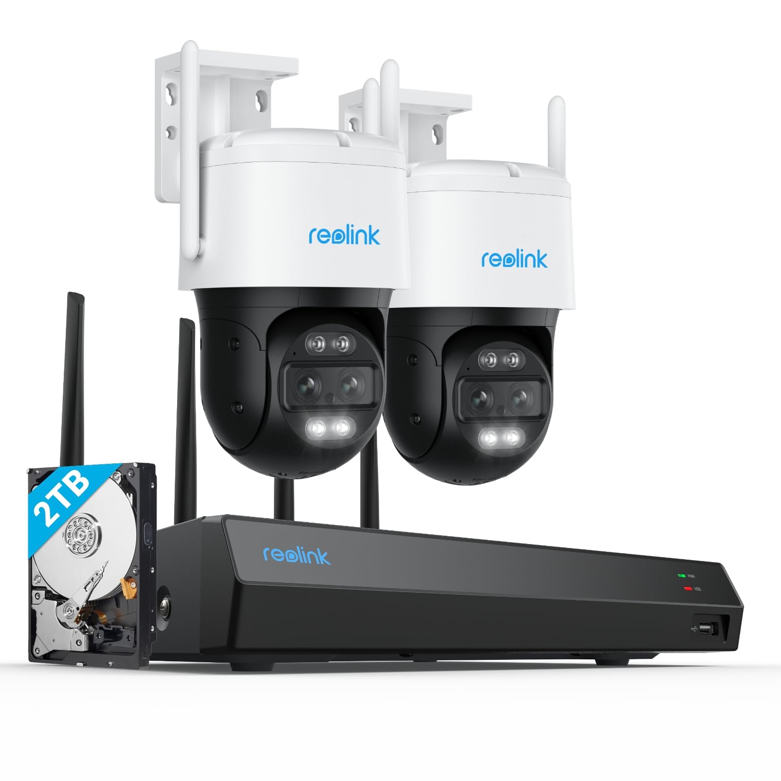 reolink-rlk12-800wtm2-kit-4k-ptz-wi-fi-6-8mp-360-avec-nvr-12ch-2to image 1
