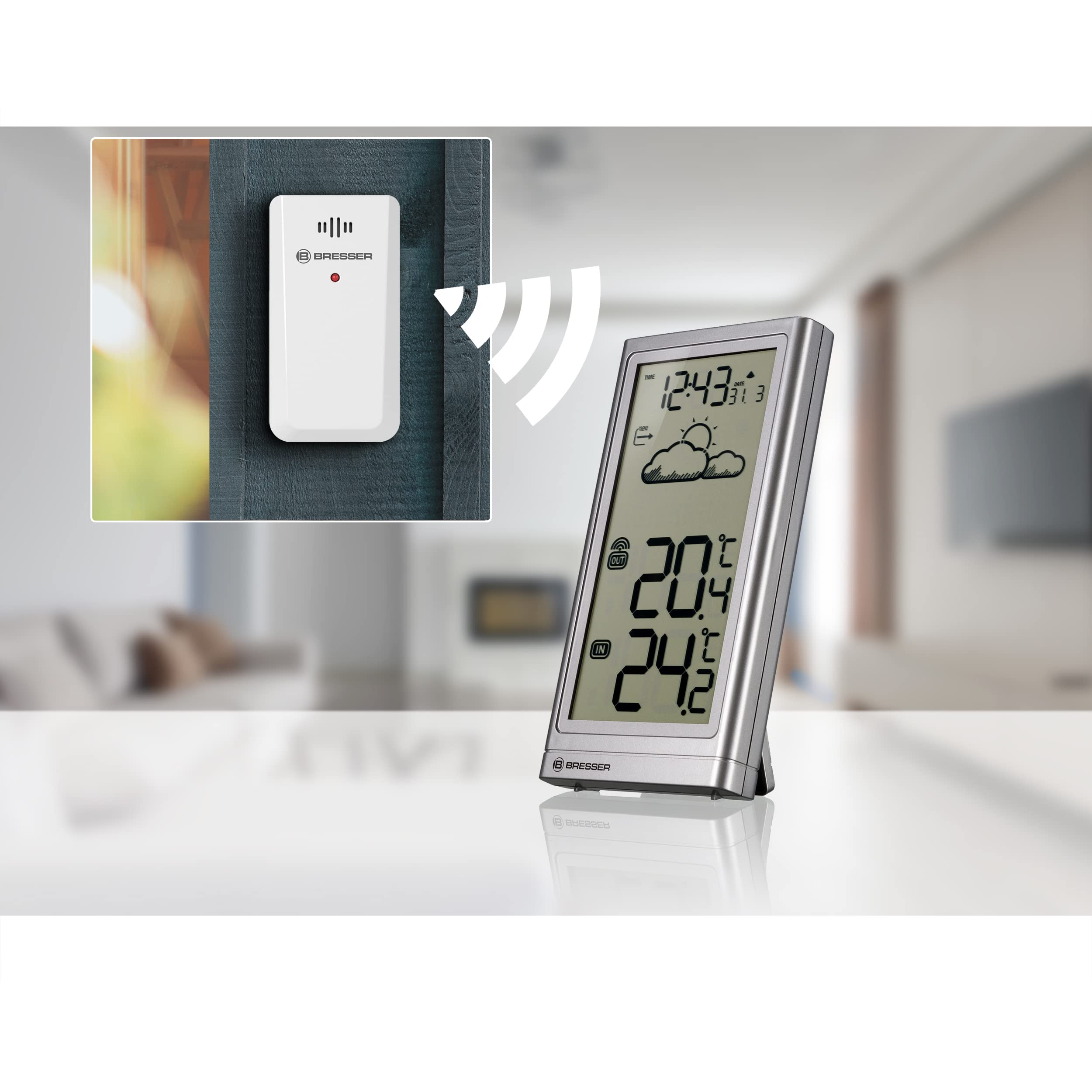 bresser-meteo-temp-station-m-t-o-sans-fil-thermom-tre-int-rieur-ext-rieur-capteu image 6