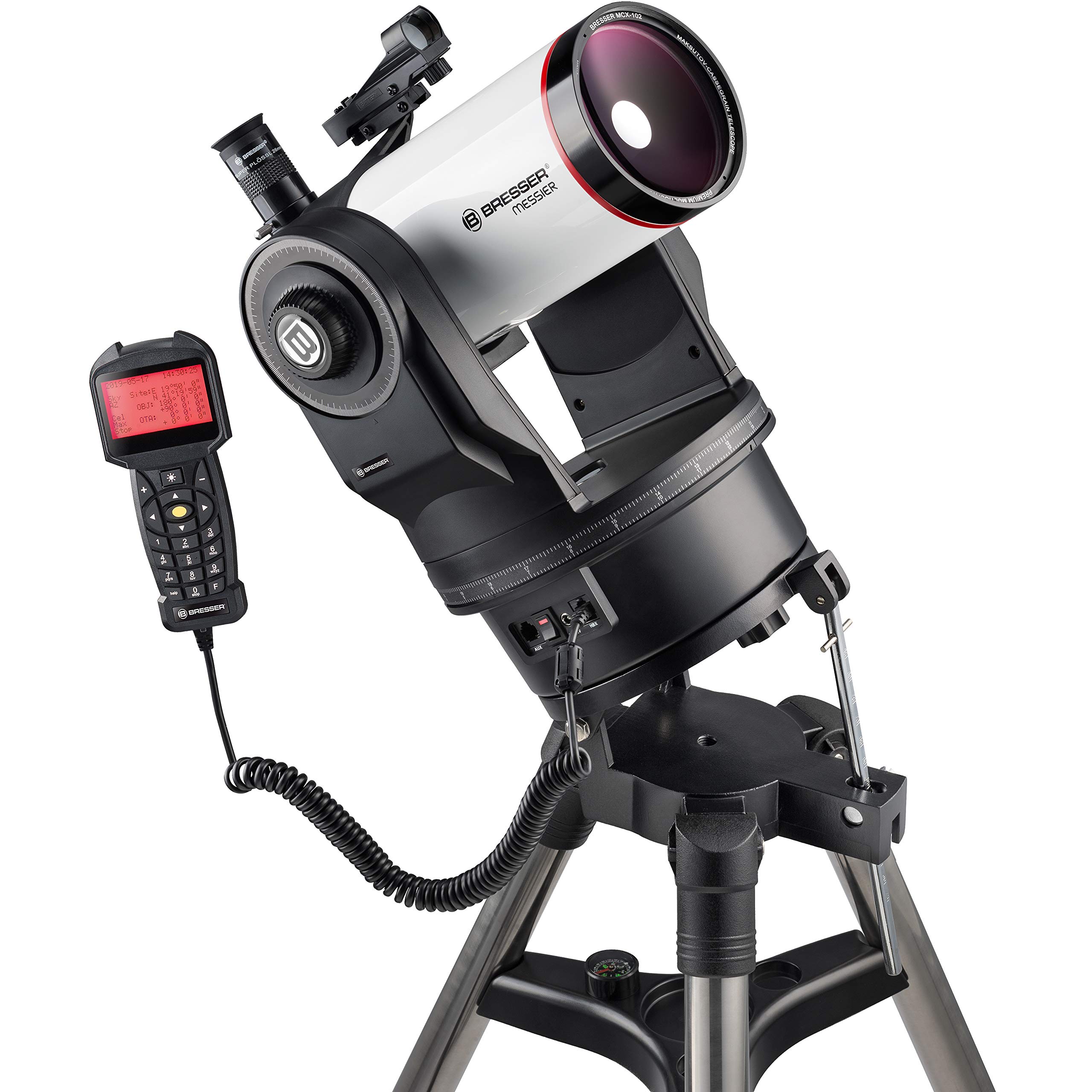 bresser-messier-mcx-102-t-lescope-maksutov-cassegrain-goto-102-1470-mm-avec-mont image 4